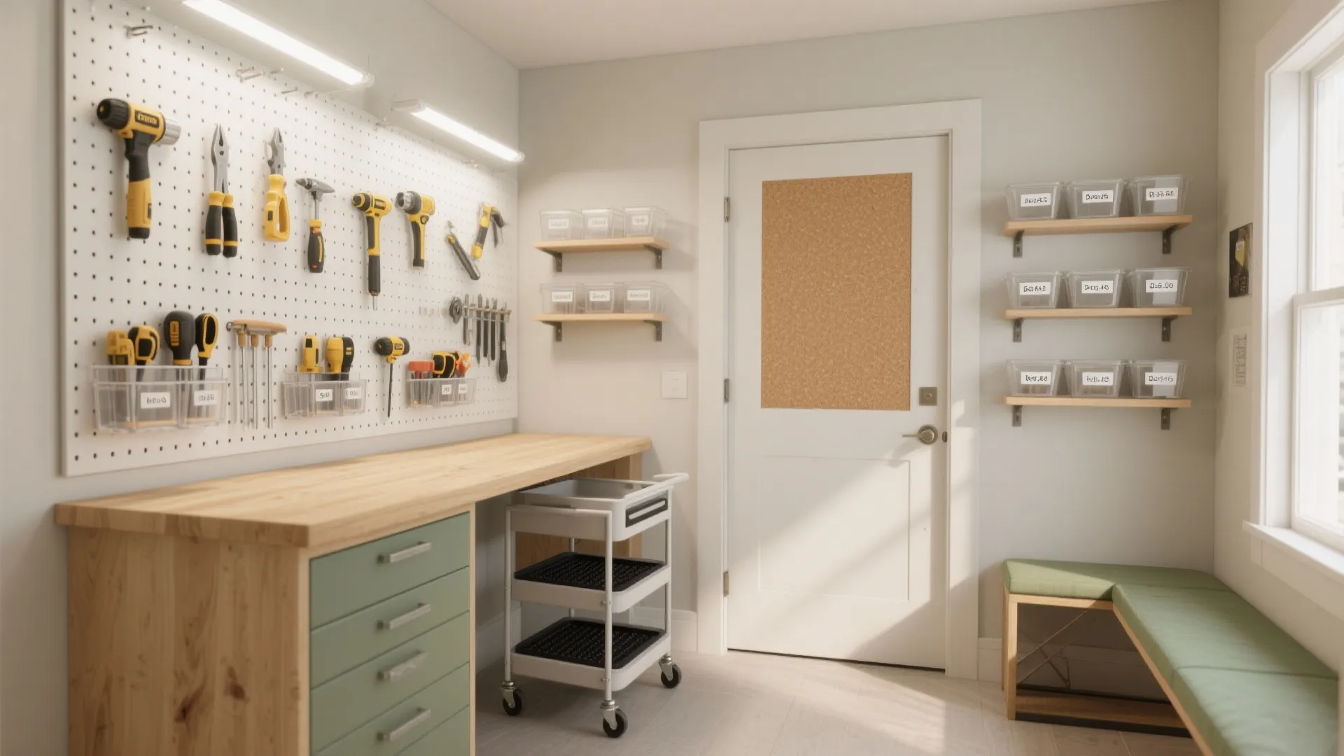 Clever Small Space Tool Organizer Ideas for Every Home: 1 Minute to a Tidy DIY Workspace—No More Mess!