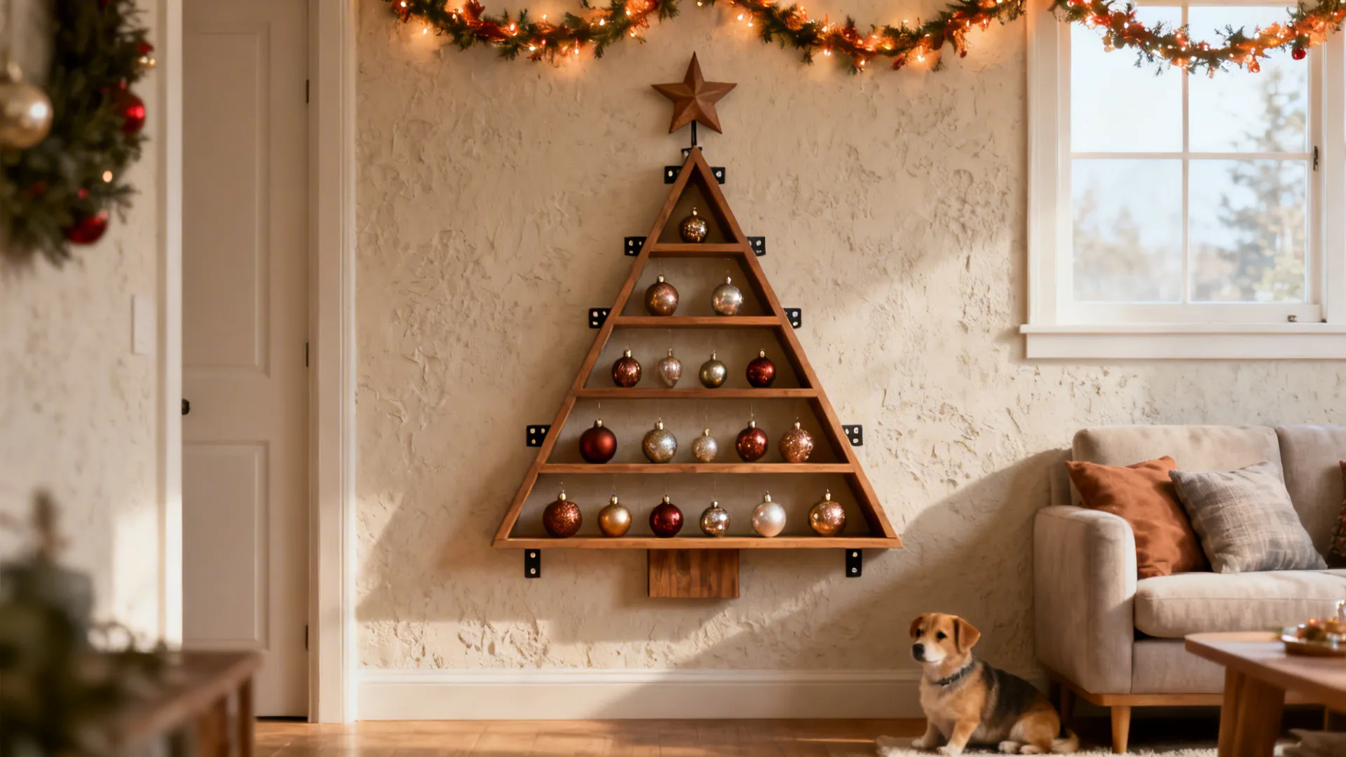 5. Compact Tree Wall Install