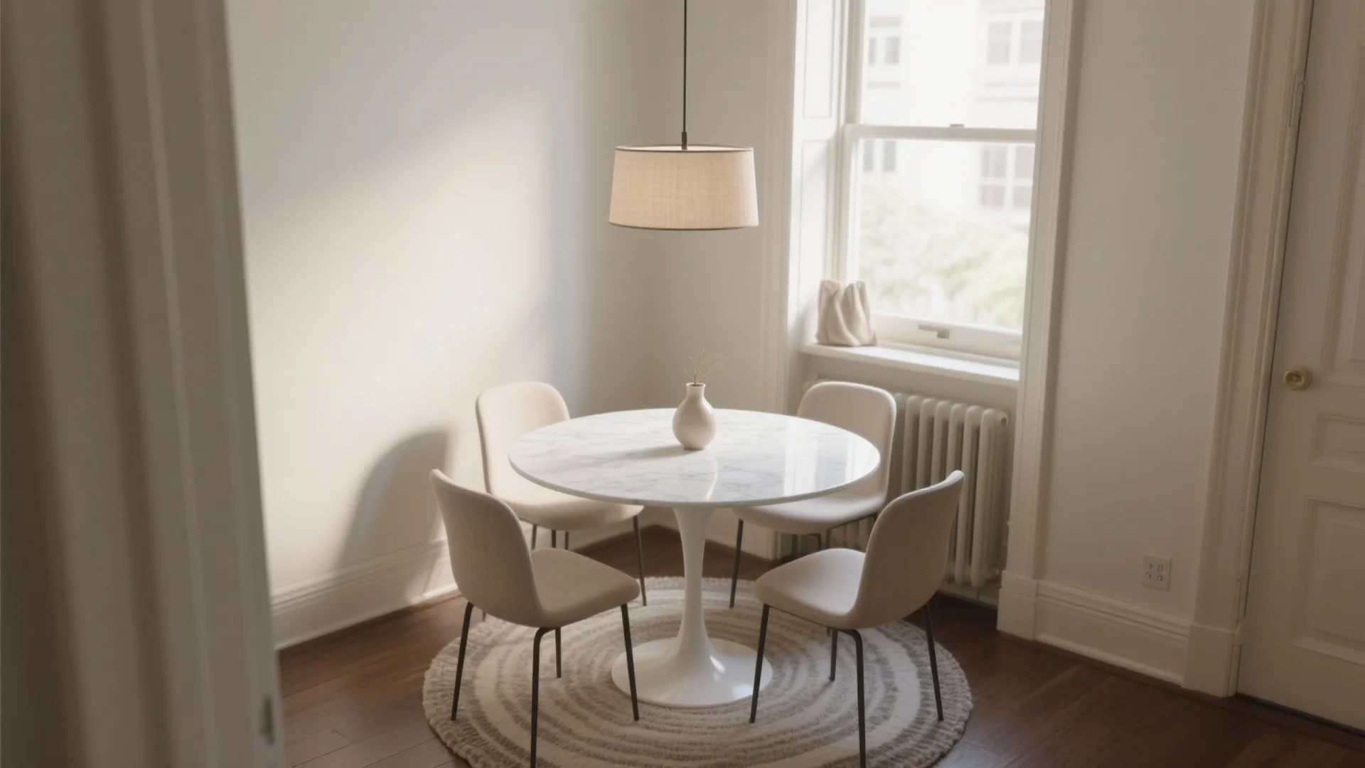 Round Small Oval Tulip Table: Space-Savvy Elegance for Modern Homes