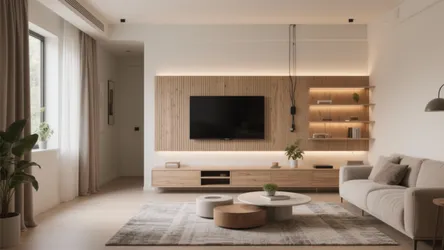 TV hall interior design: 5 smart ideas