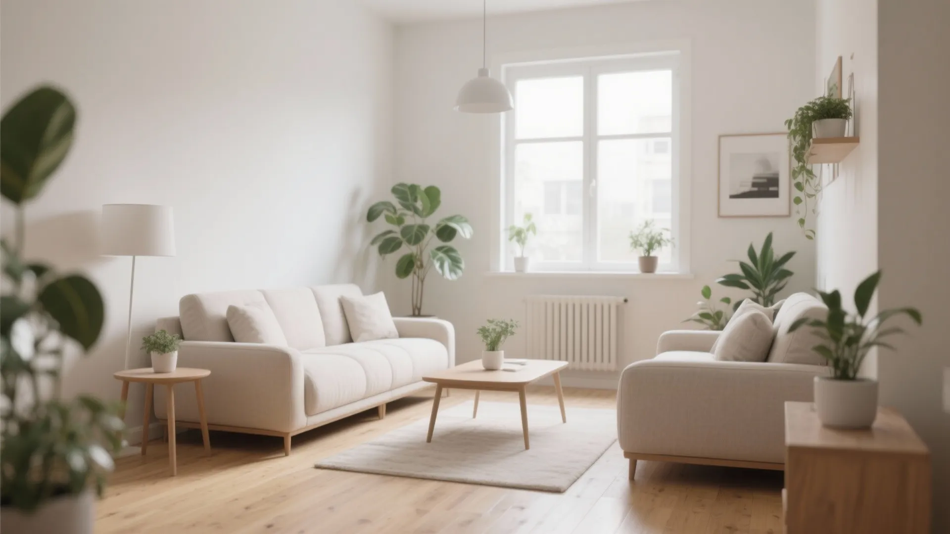 4. Compact Sofas in a Small Living Room