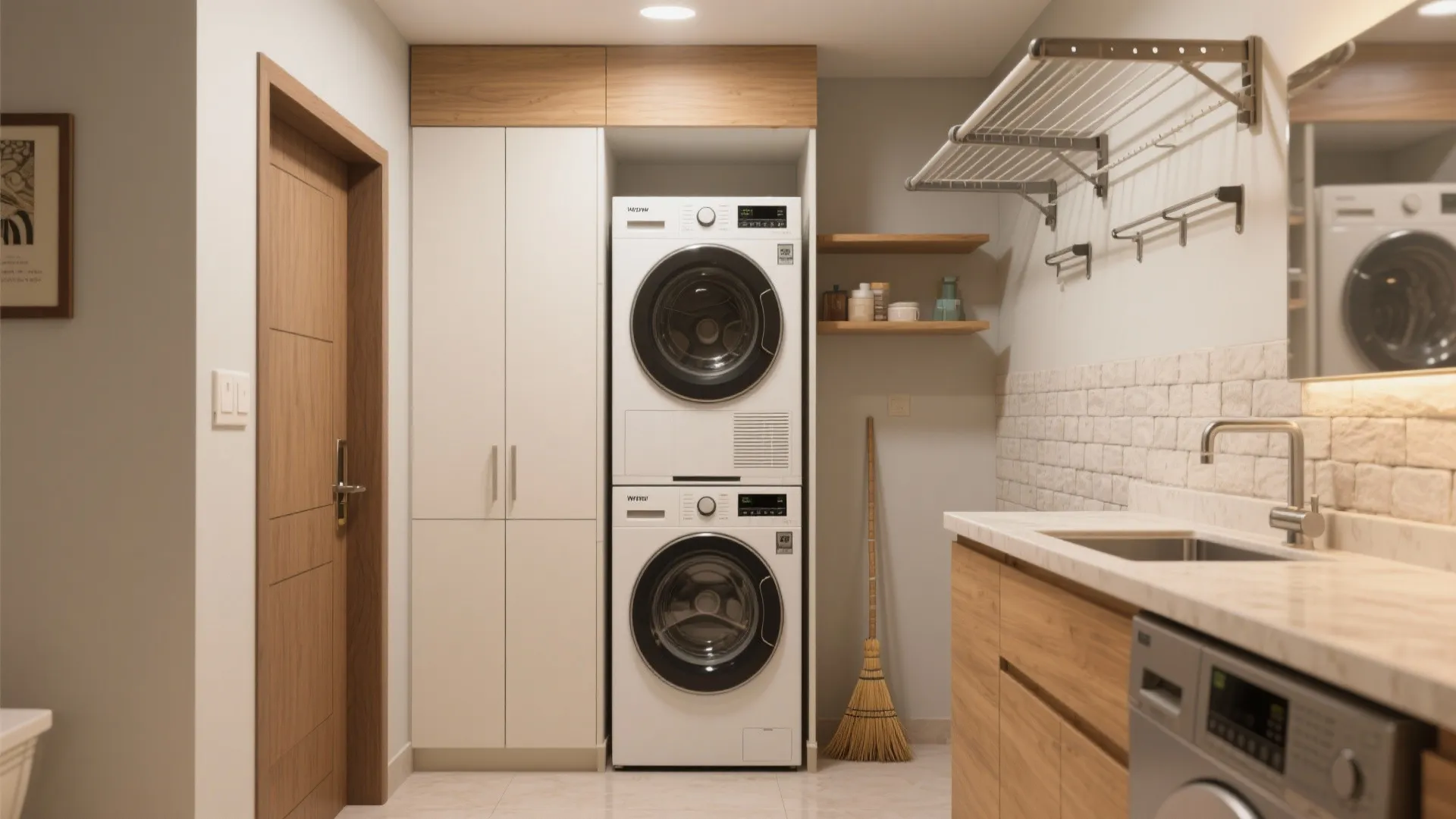 Compact utility planning beyond the kitchen