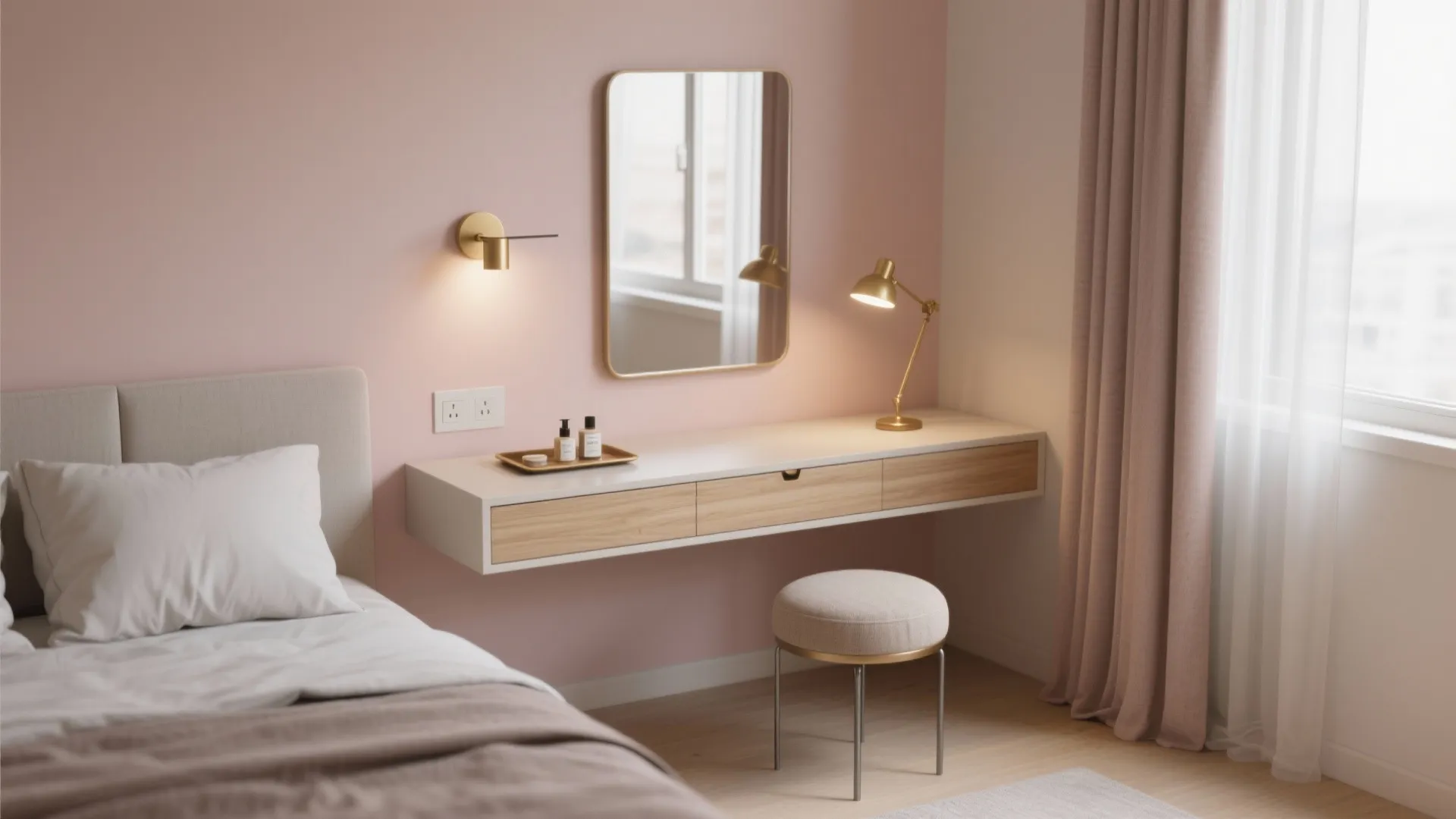Dressing Table for Small Bedroom: Space-Saving Design Ideas: 1 Minute to Smart Solutions for Small Bedroom Dressing Tables