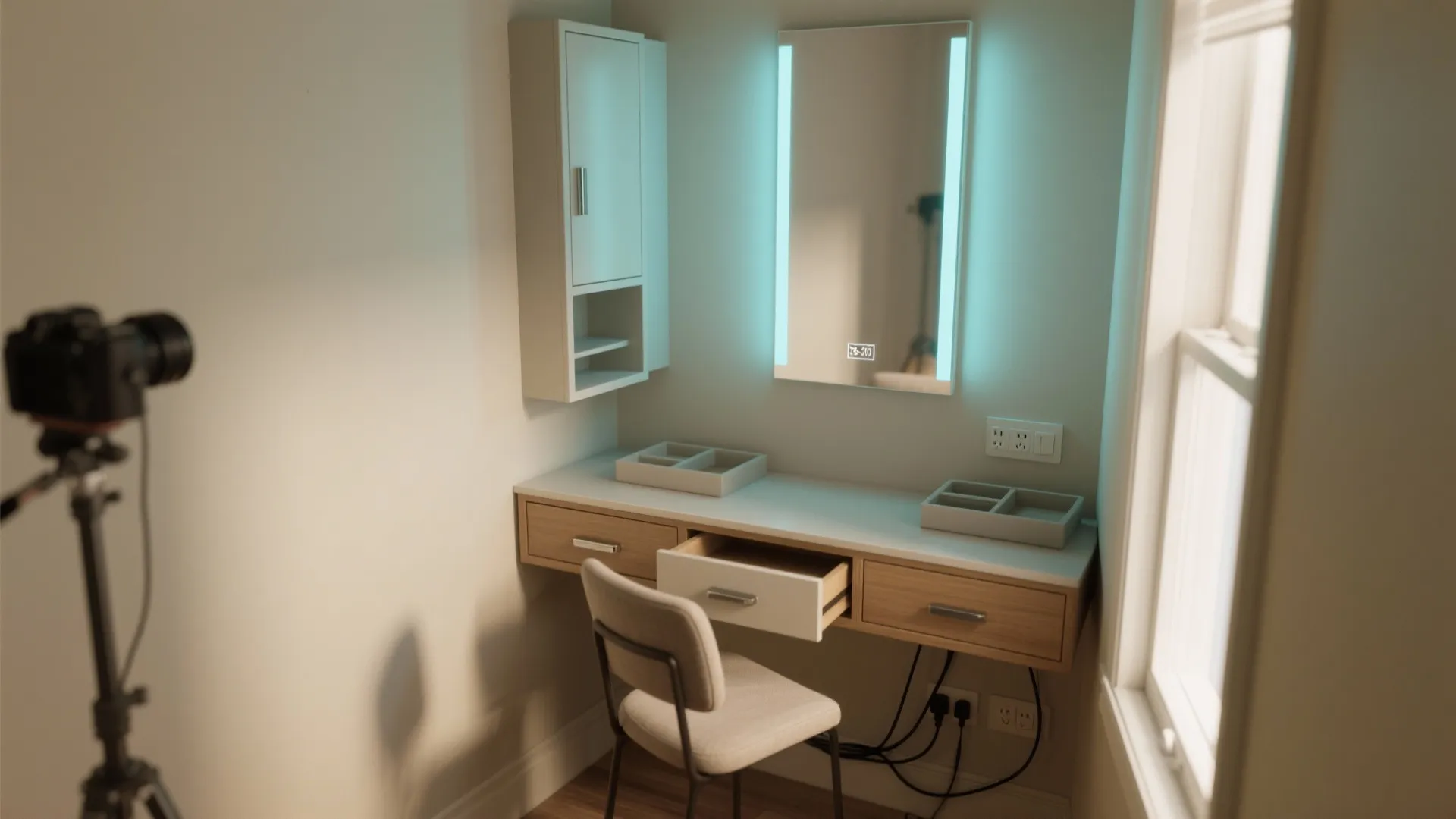 Vanity Desk for Small Space: Smart Solutions for Compact Living: 1 Minute to Choose the Perfect Tiny Vanity Desk