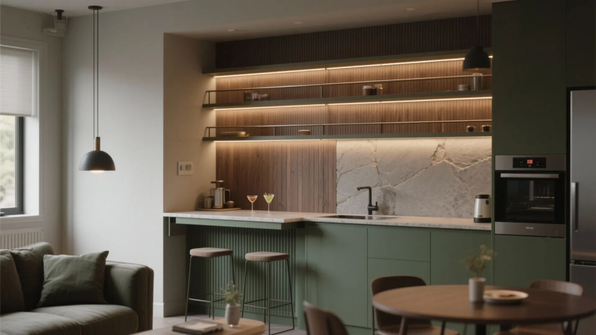 Wall Bar Ideas for Small Spaces: Smart Design Solutions: 1 Minute to Instant Wall Bar Inspiration for Small Apartments