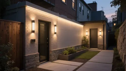 5 boundary wall lights ideas that elevate small spaces