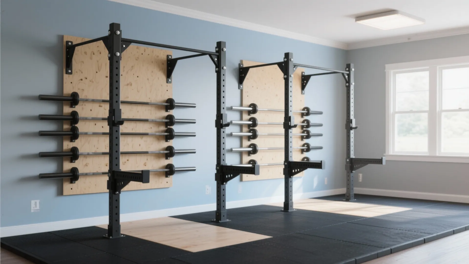 Wall Mounted Squat Rack DIY: Build Your Own Compact Gym Essential: 1 Minute to a Fast-Track Guide to Building a Space-Saving Wall Mounted Squat Rack