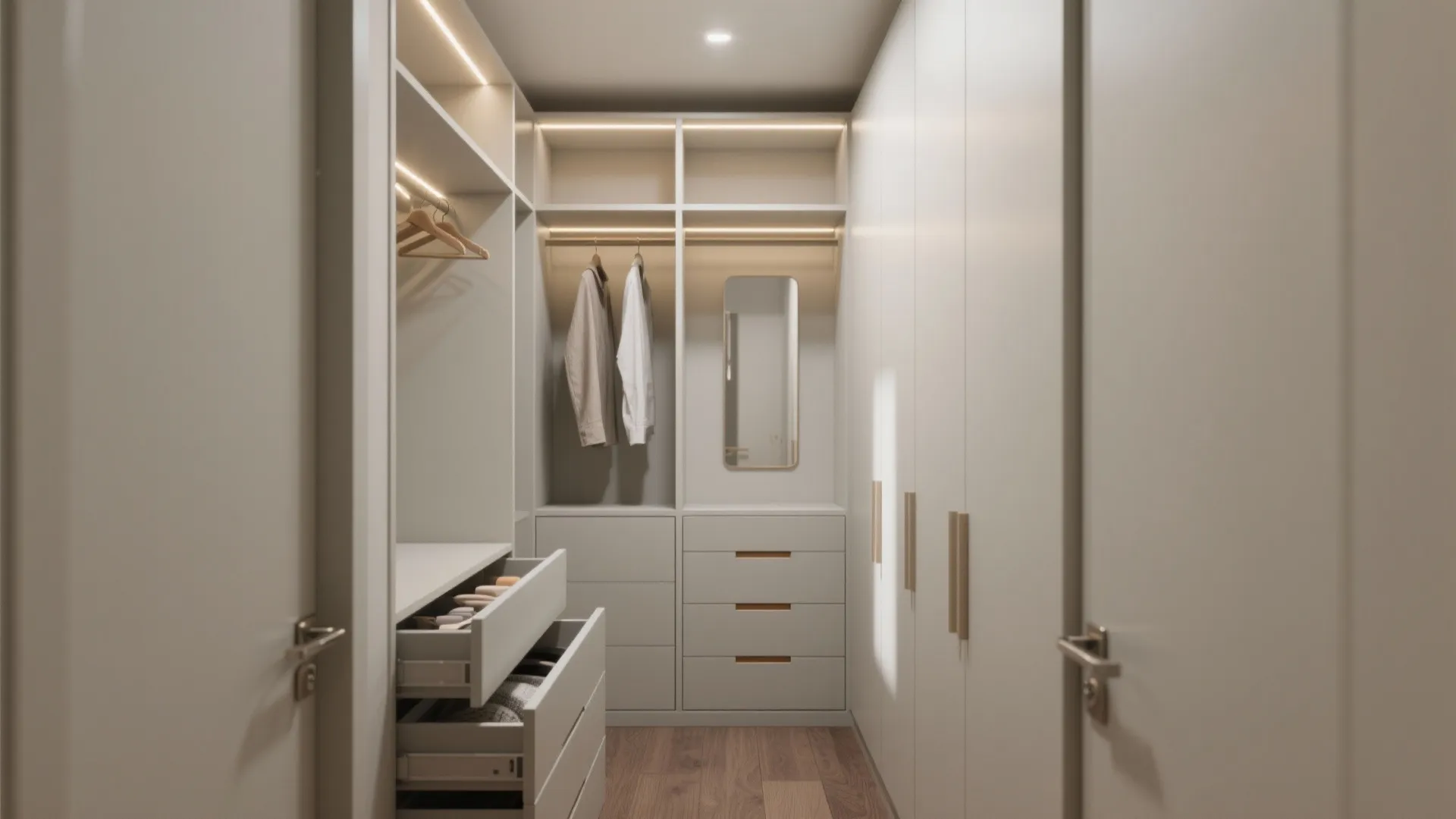 Walk in Wardrobe Design for Small Space: Smart Solutions for Stylish Storage: 1-Minute Fast-Track Guide to a Stunning Walk-in Wardrobe in Any Small Space