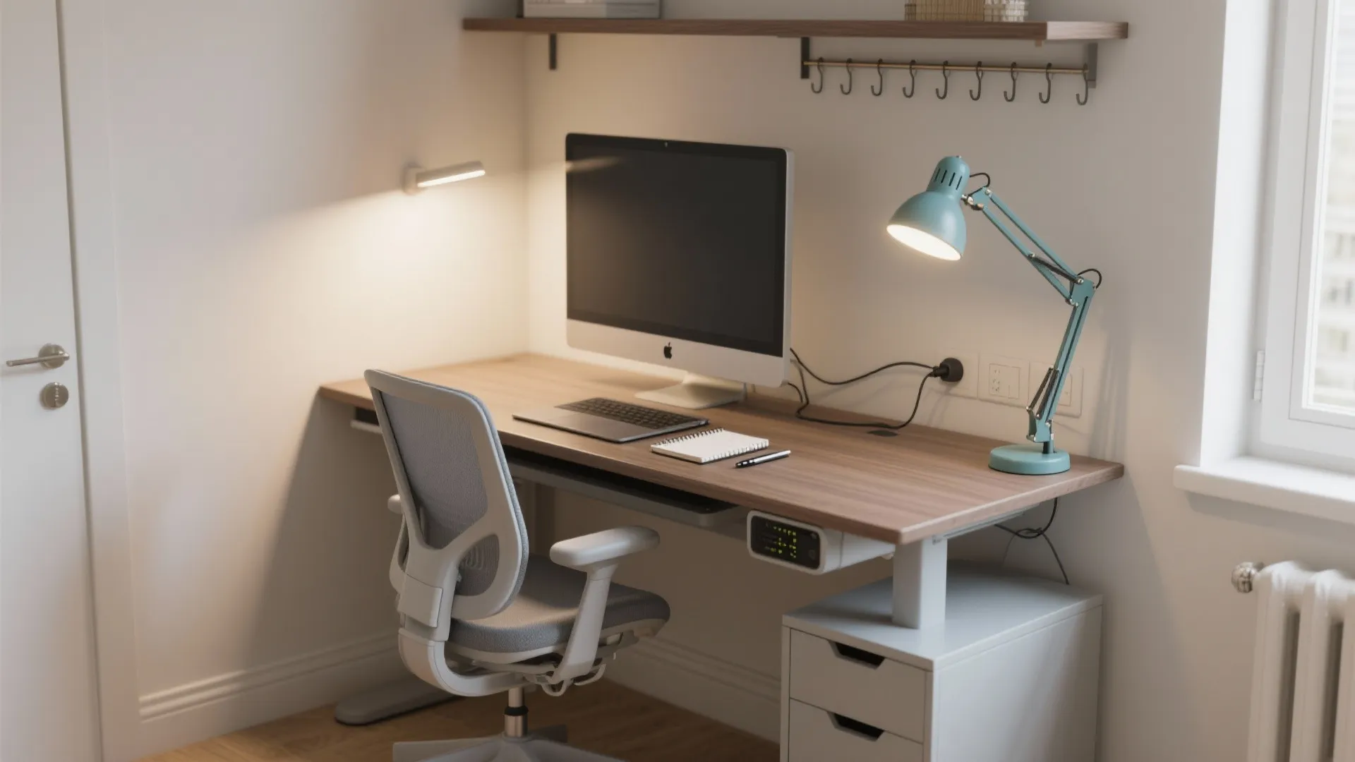 Best Ideas for Desk in Small Room: Space-Savvy Solutions: 1 Minute to a Clutter-Free Workspace in Tiny Spaces