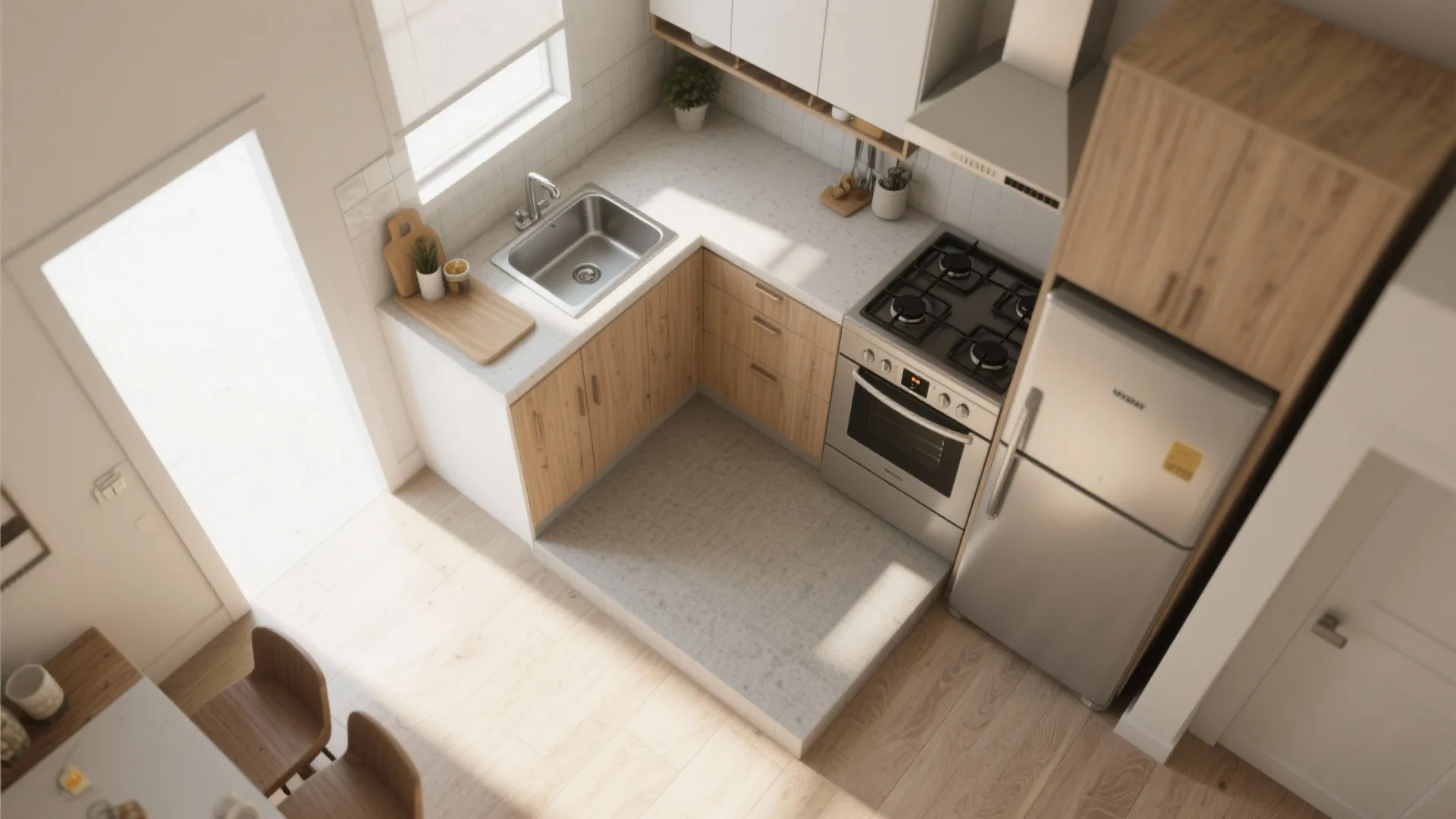Small Kitchen Design Ideas: 5 Fixes for Cramped Layouts
