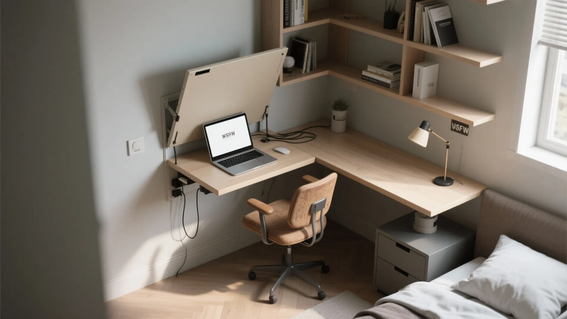 4. A compact workstation that doesn't dominate