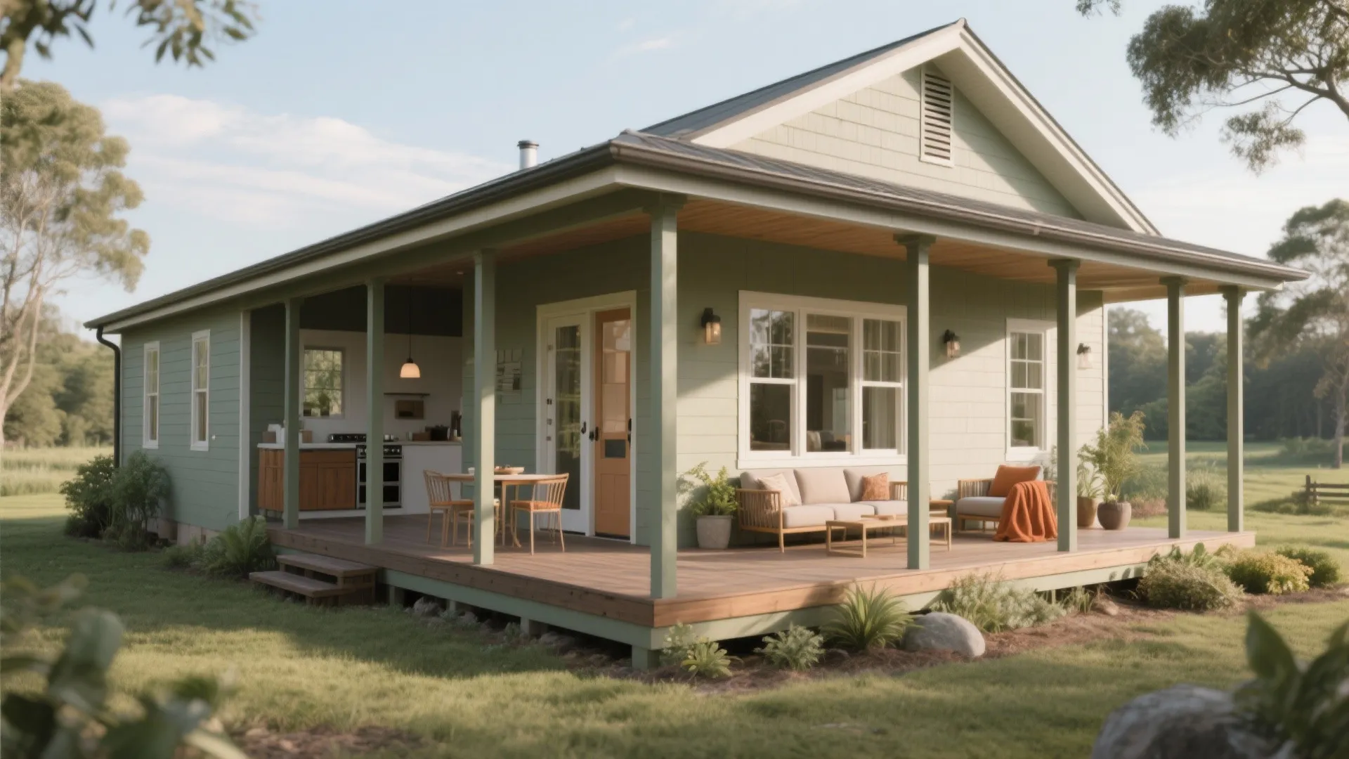 Country Small House with Wrap Around Porch: Design Inspiration: Fast-Track Guide to Creating Cozy Small Country Homes with Porches