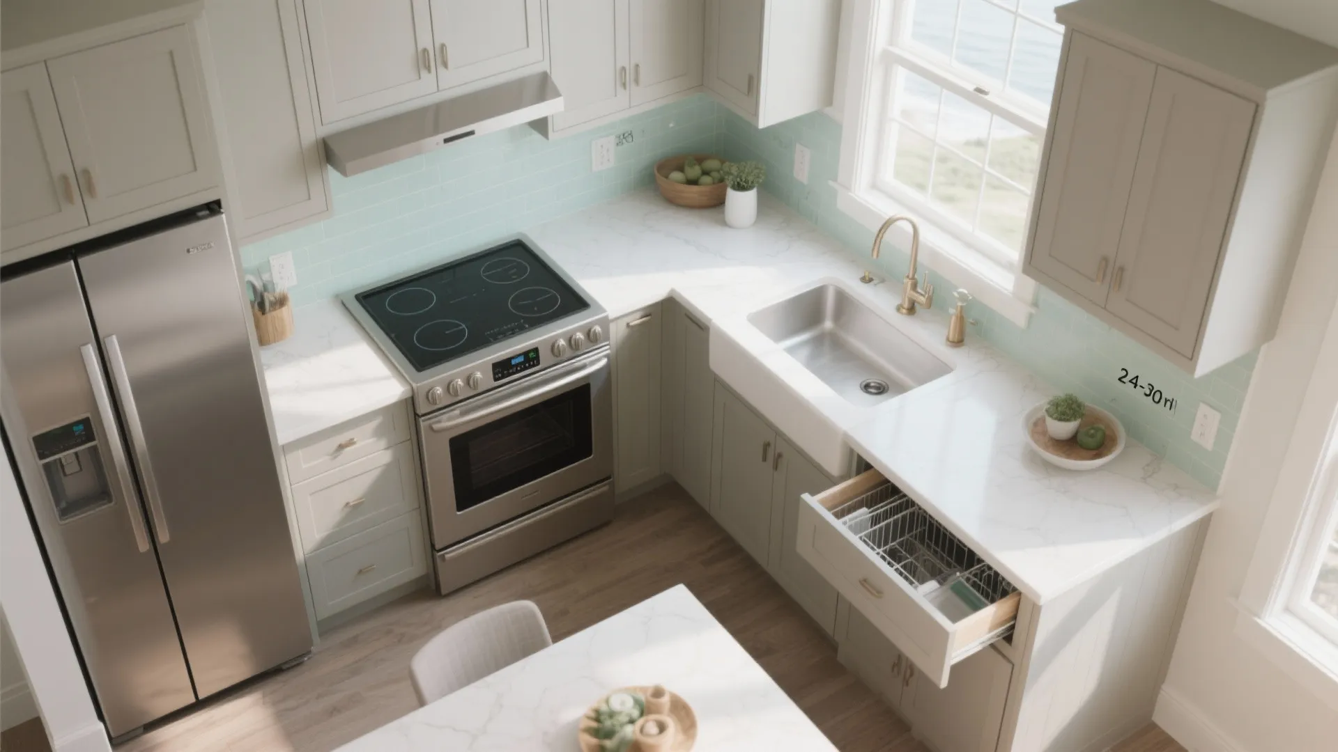 Smart Compact Appliances and Work Zones