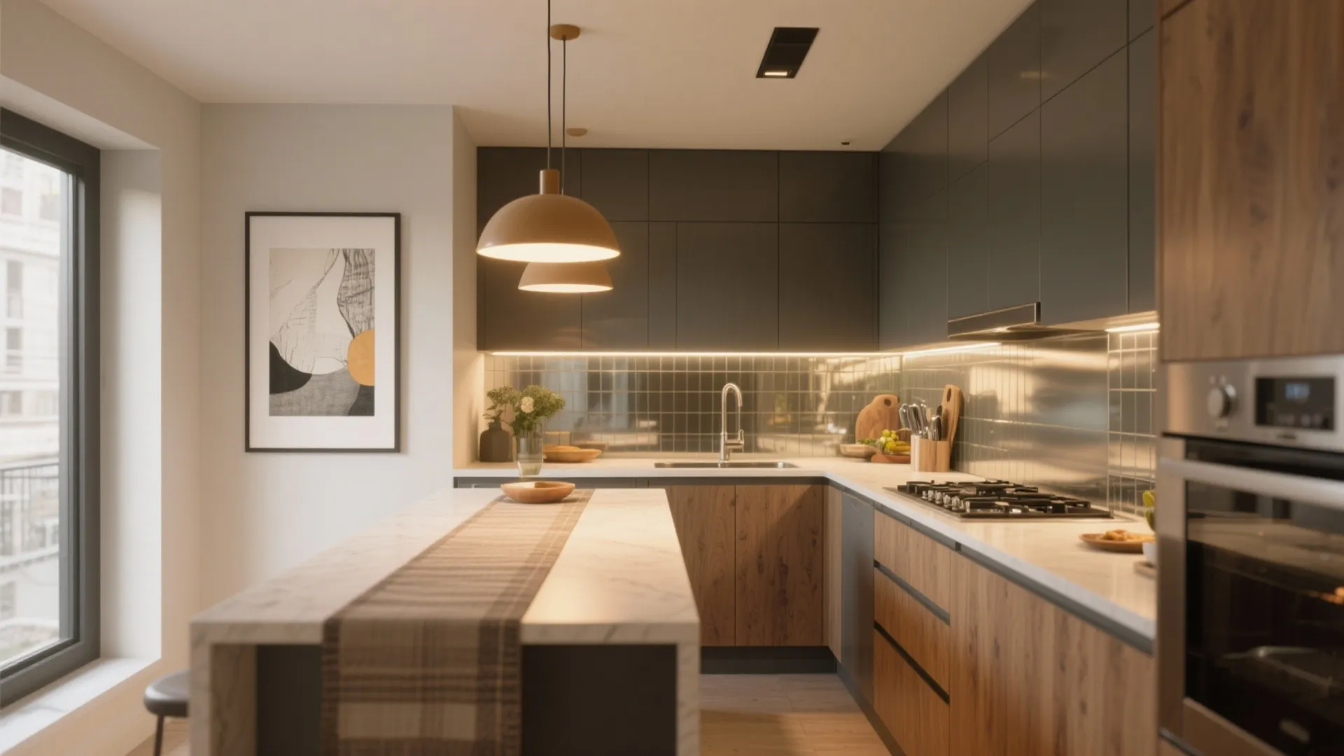 Compact Layouts and Decorative Zoning