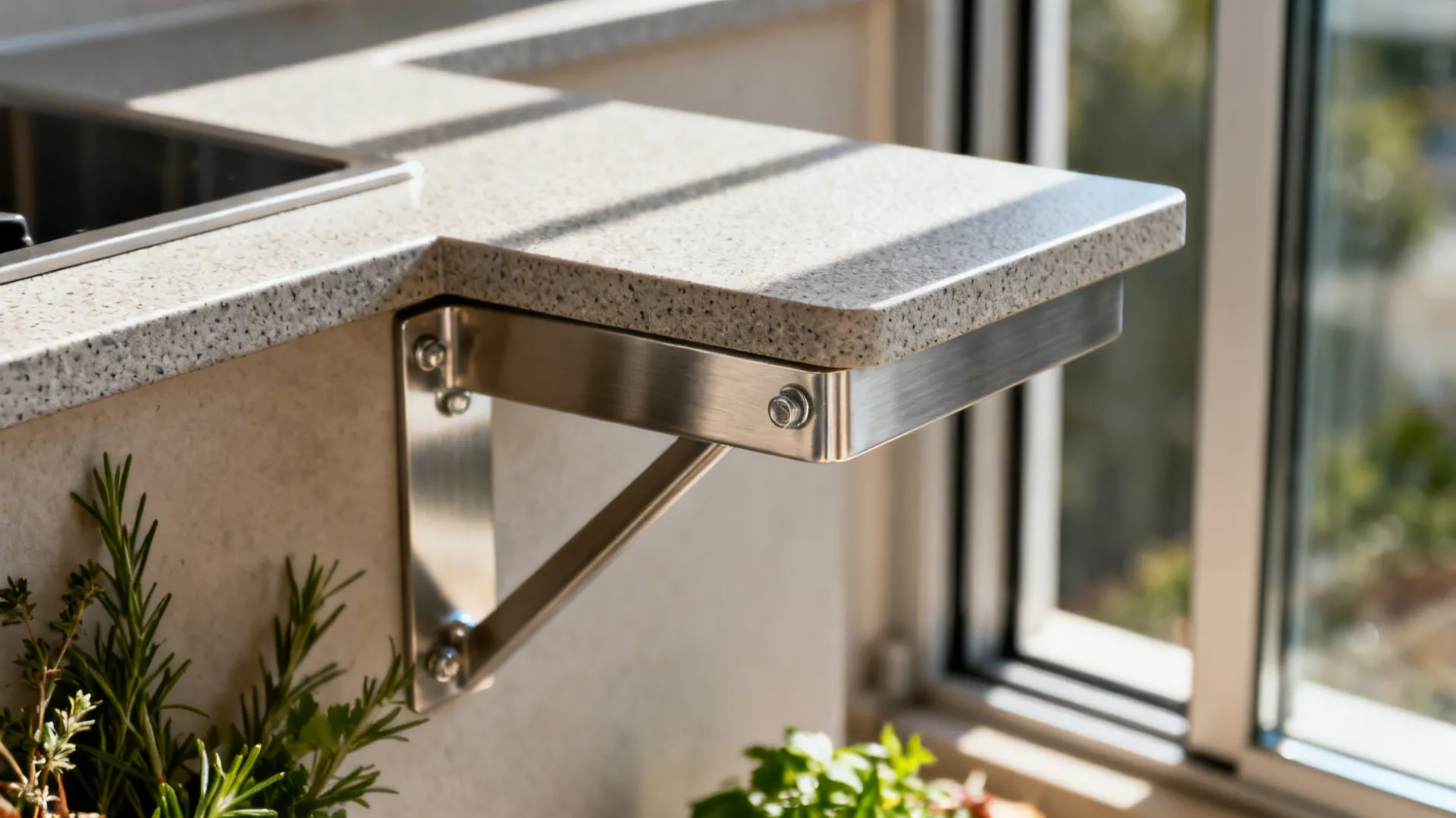 Indoor–Outdoor Prep Nook