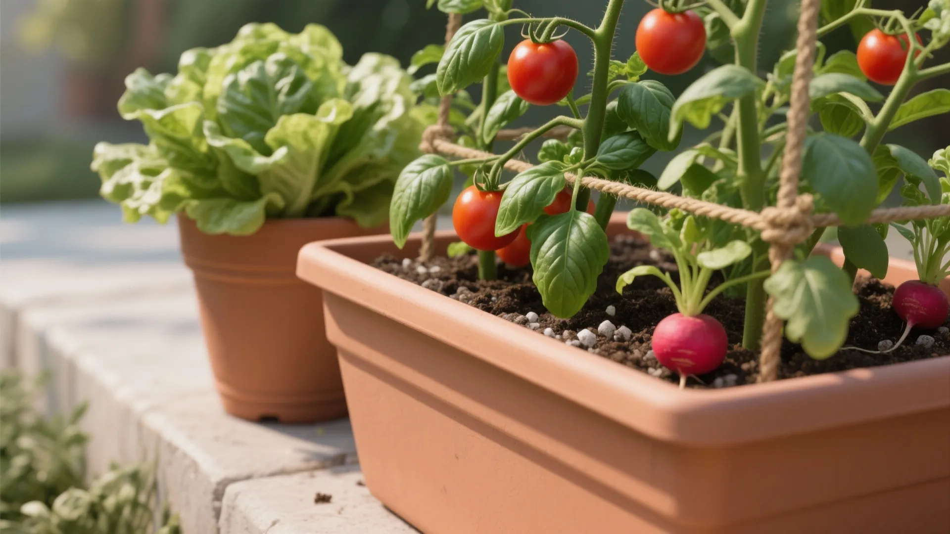Container Companion Planting (Smart Pairings)