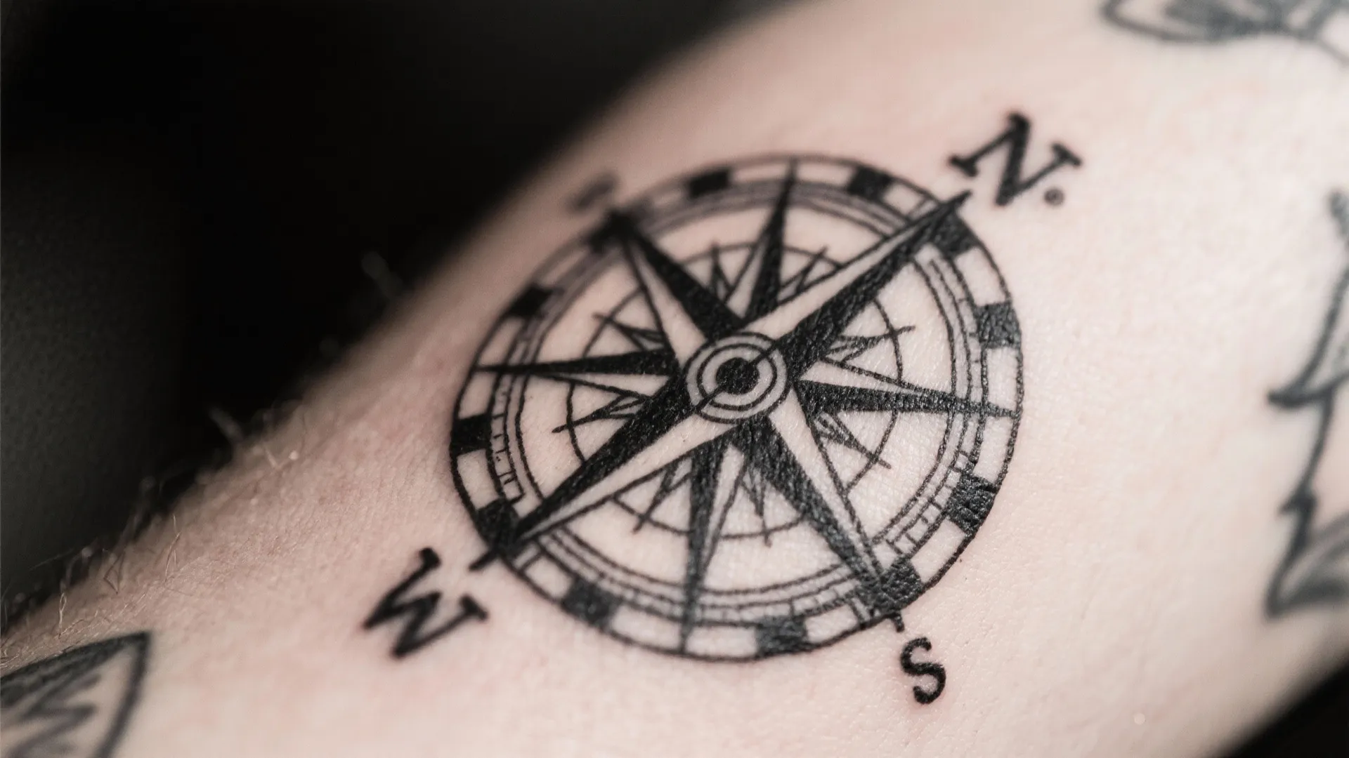 9. Compass with North Arrow