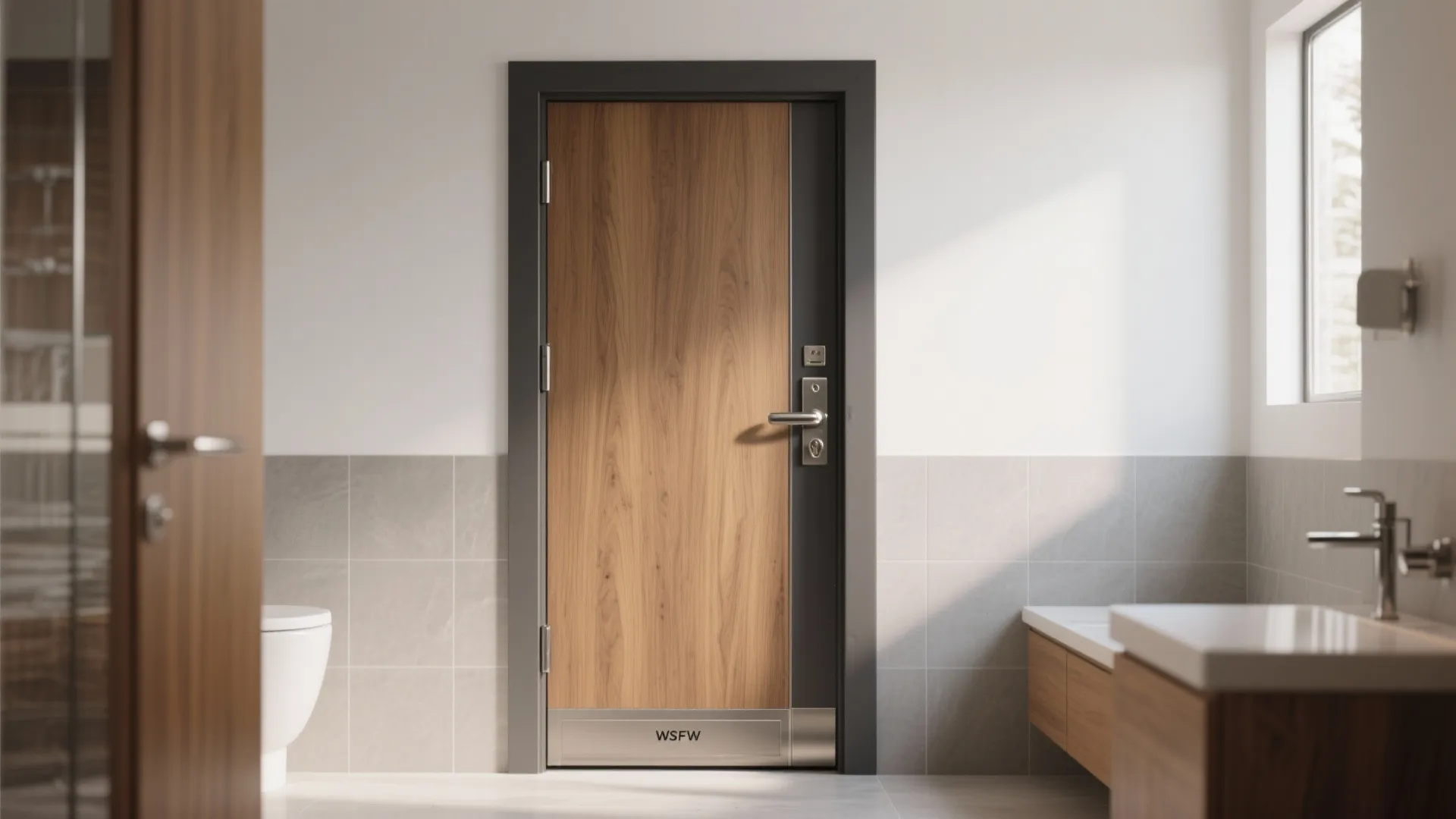 5) Composite Core Door With Marine-Grade Hardware