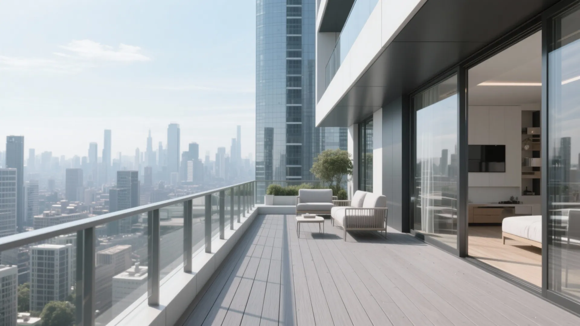 Composite Decking for Modern Minimalism