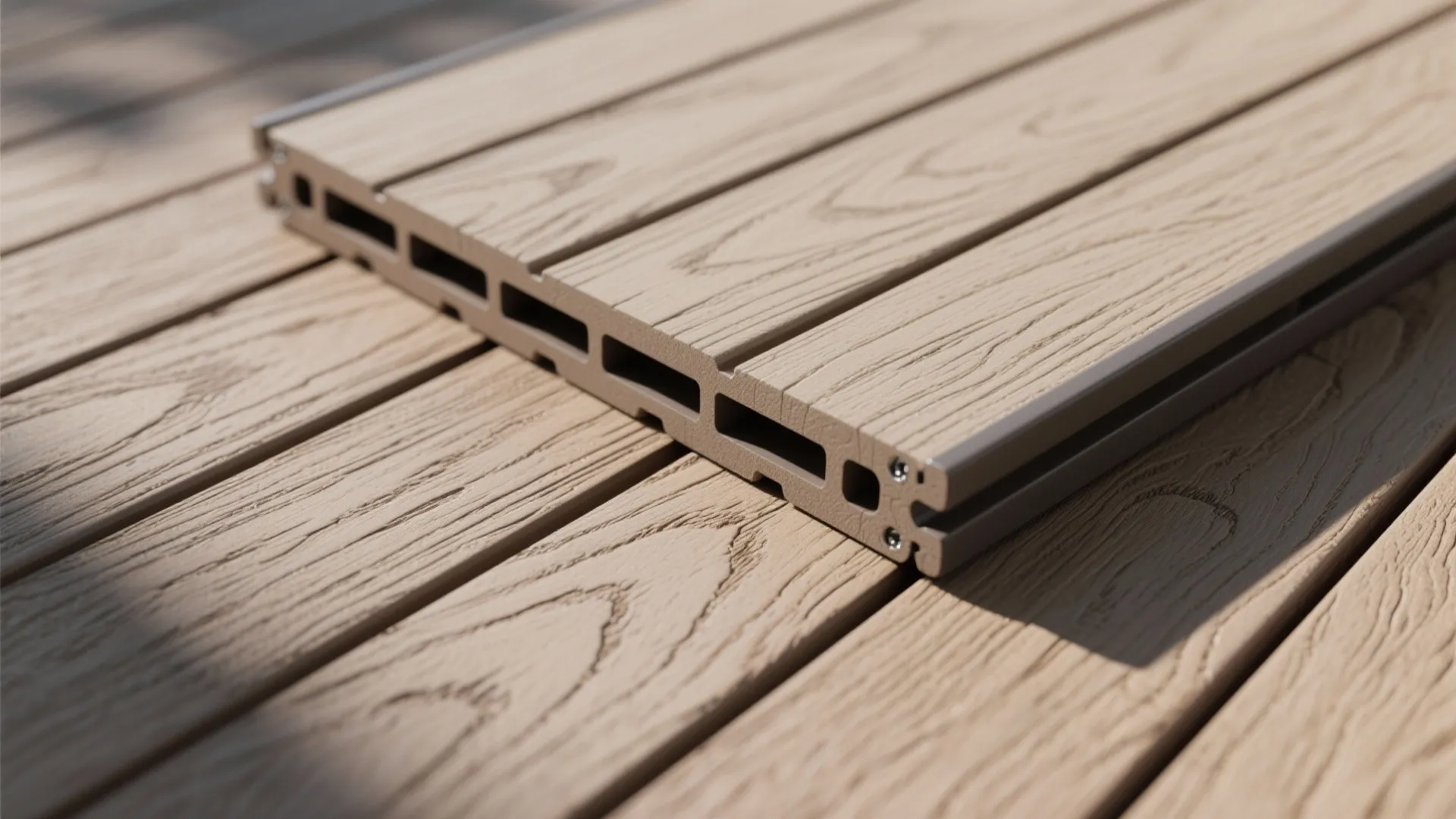 Composite decking that looks like real wood