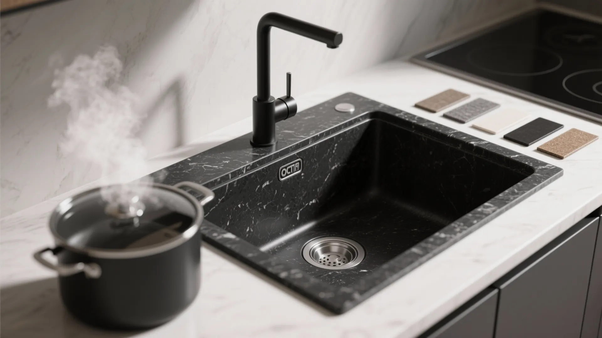 3. Integrated Black Composite for Durability