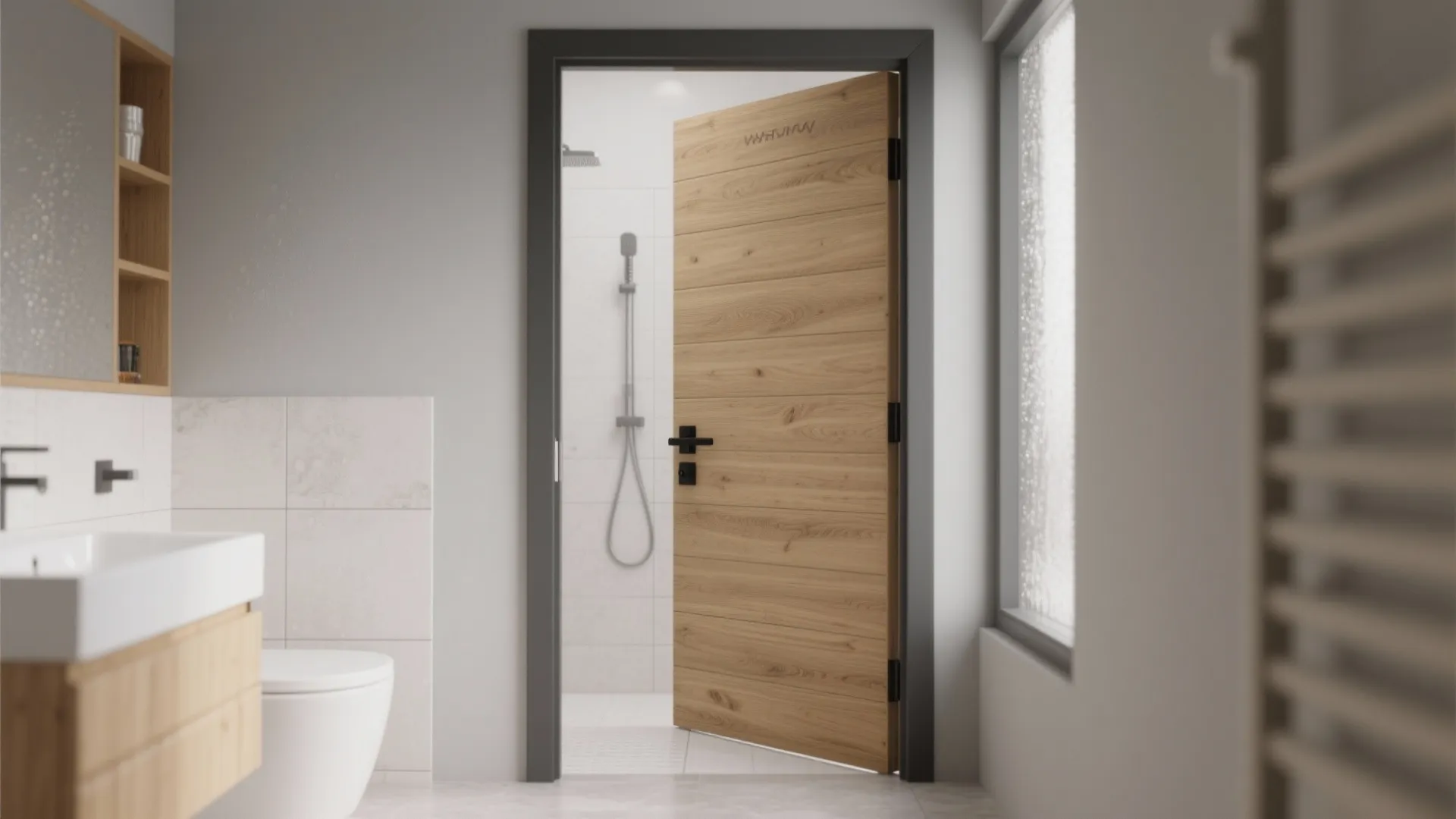 Composite or uPVC Door for Moisture Resistance