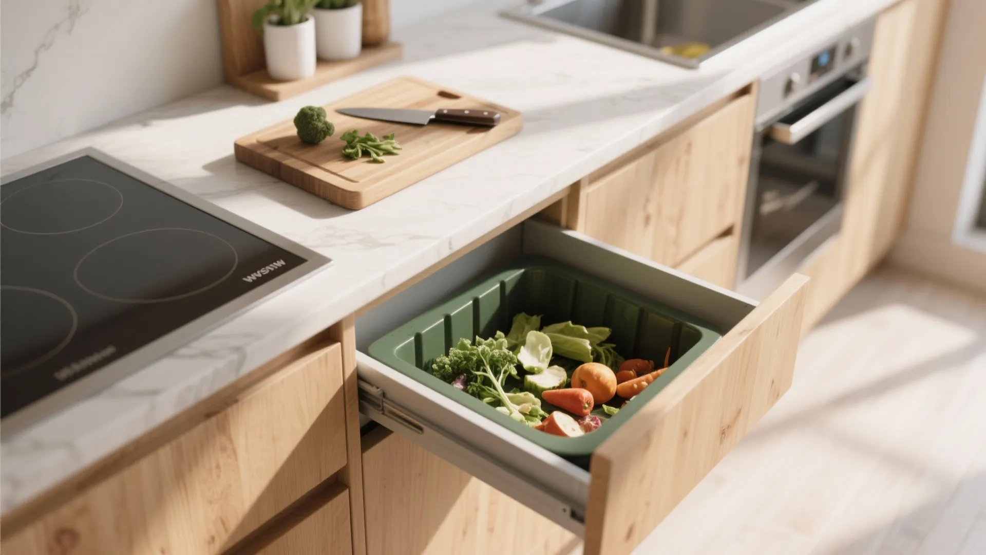 8. Compost Drawer