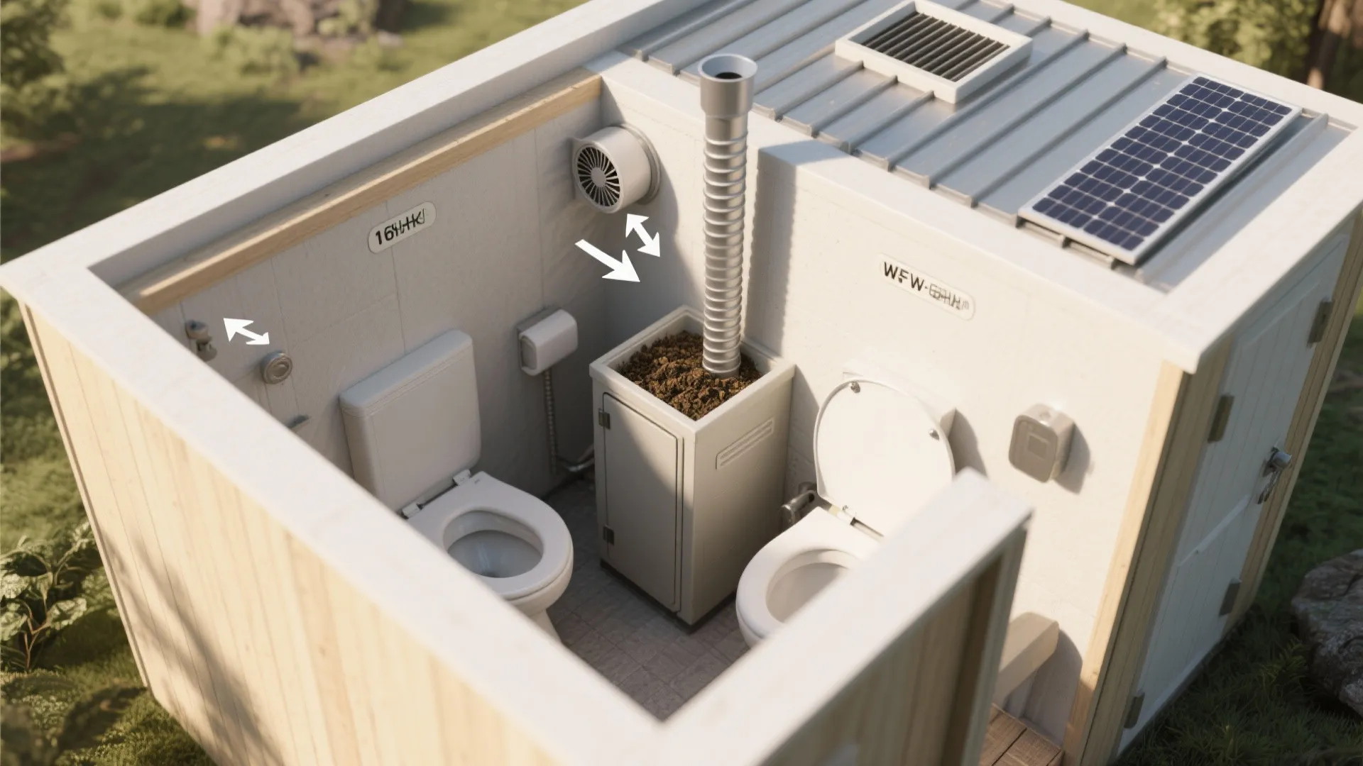 Efficient Composting and Ventilation