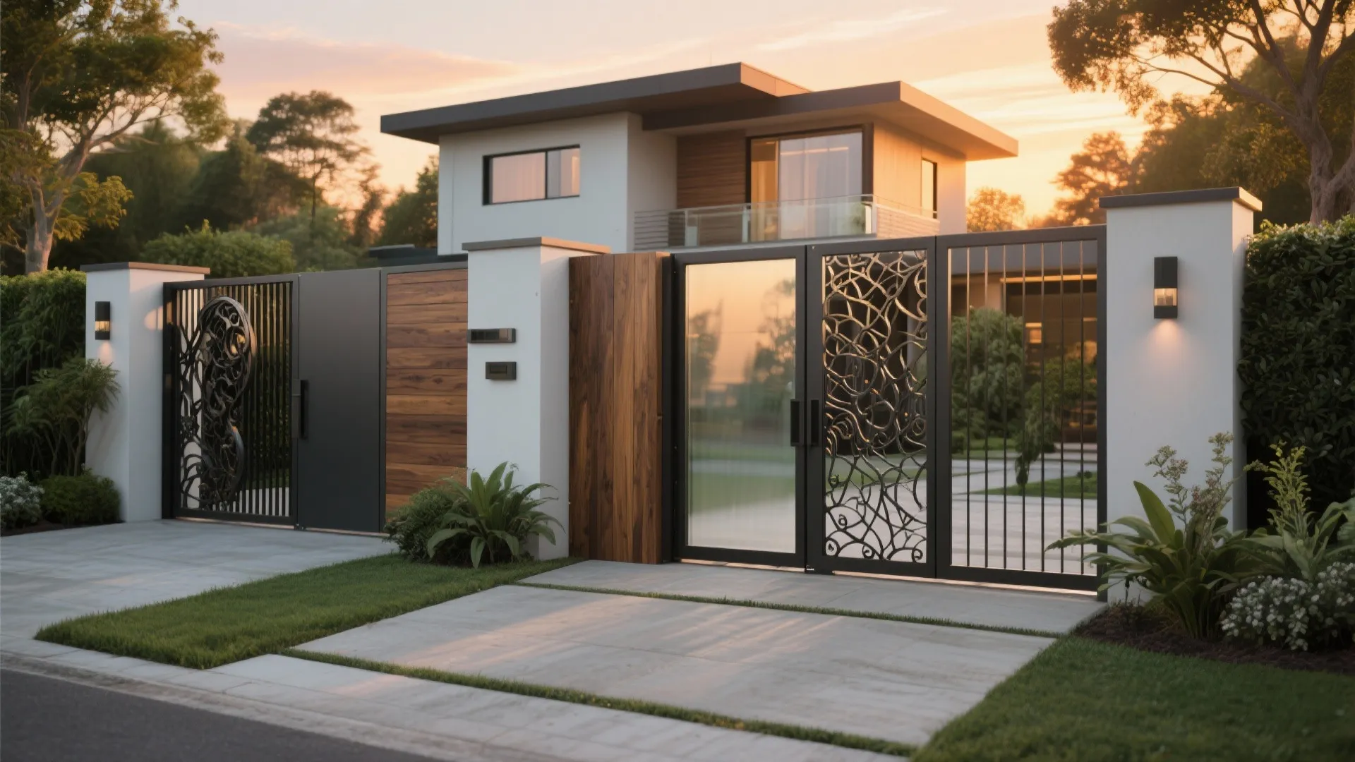 5 Latest Compound Wall Gate Design Ideas: Fresh & Stylish Inspirations for Your Home Entrance