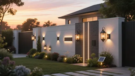 5 Inspiring Compound Wall Light Designs