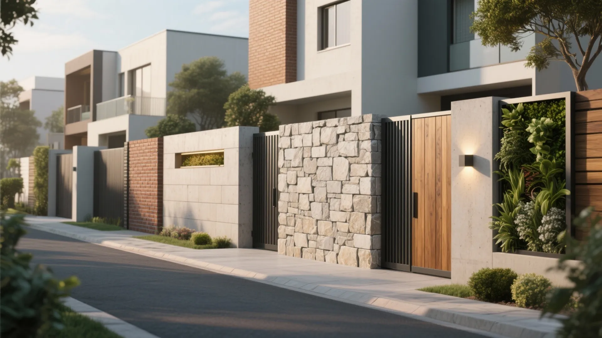 5 Simple Compound Wall Design Patterns: Creative & Practical Ideas to Enhance Your Home’s Exterior