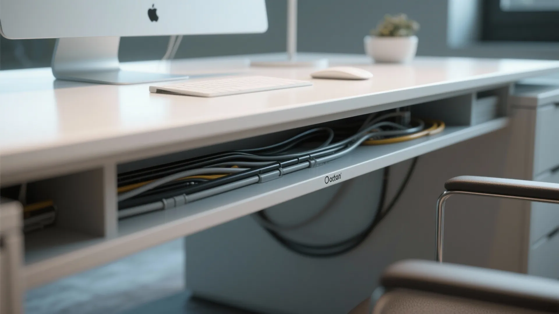 9. Concealed Cable Management