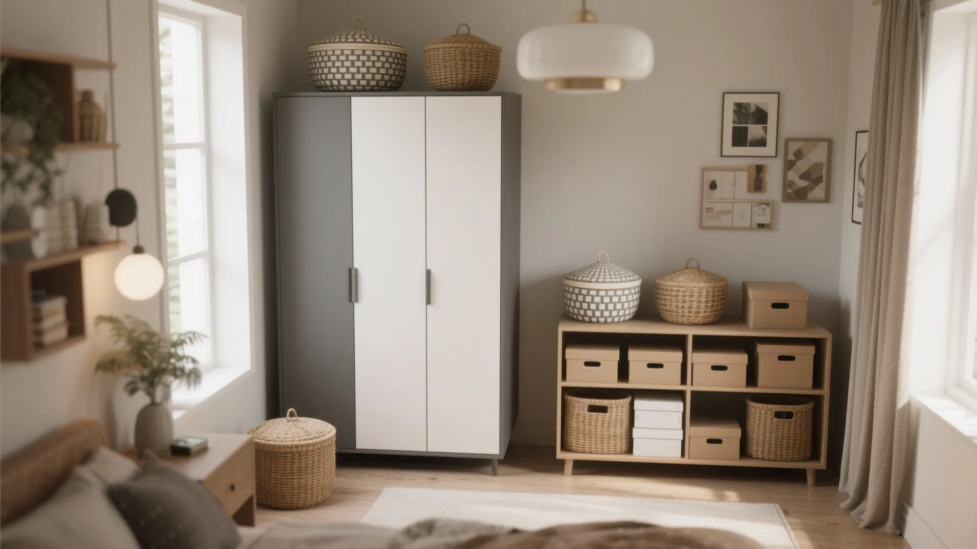 10. Conceal Clutter Instantly