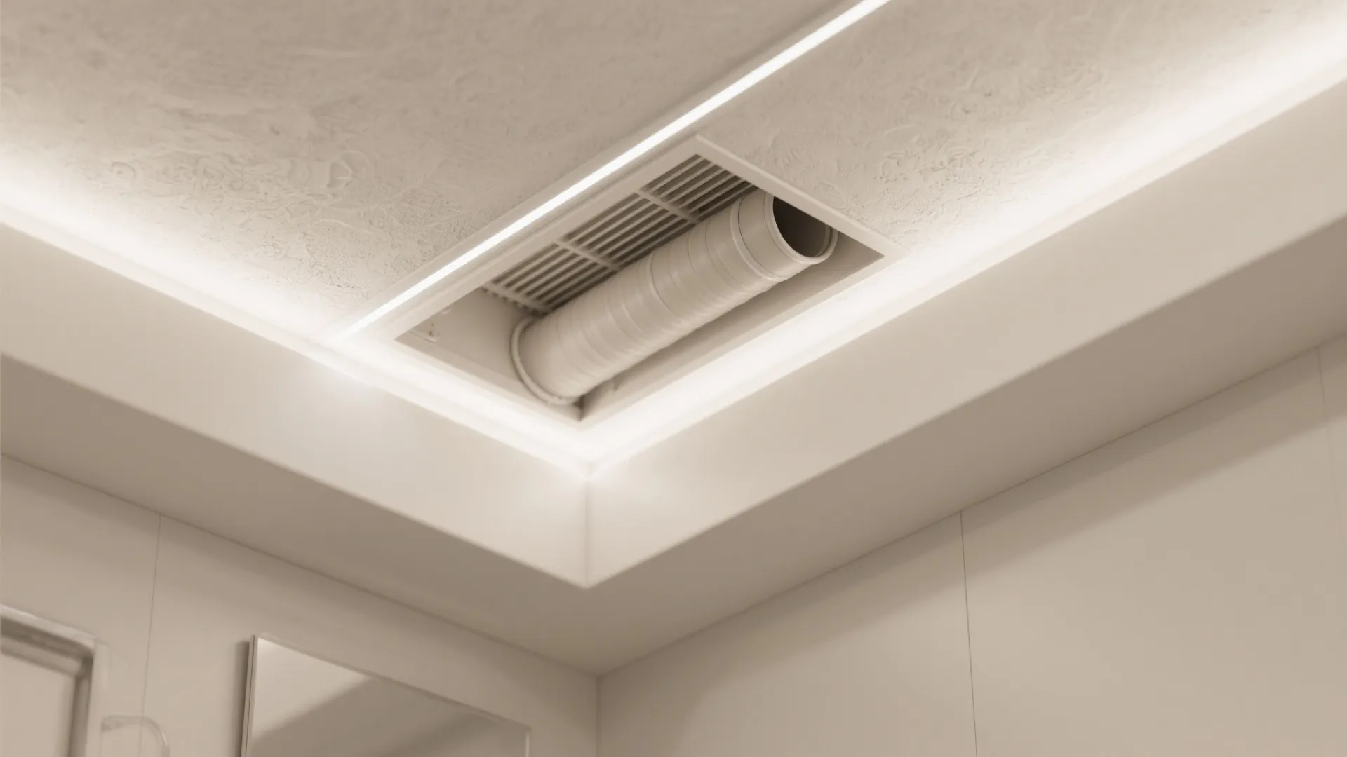 1. Improve ventilation and conceal the ductwork