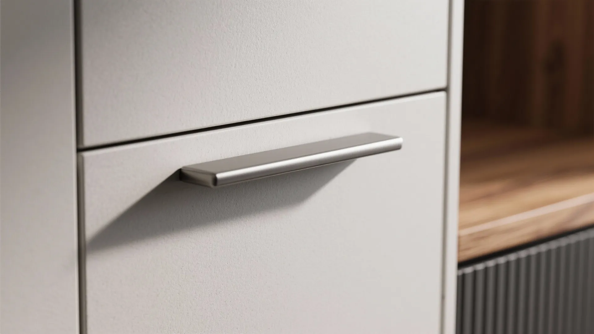 Minimalist kitchen storage for micro spaces