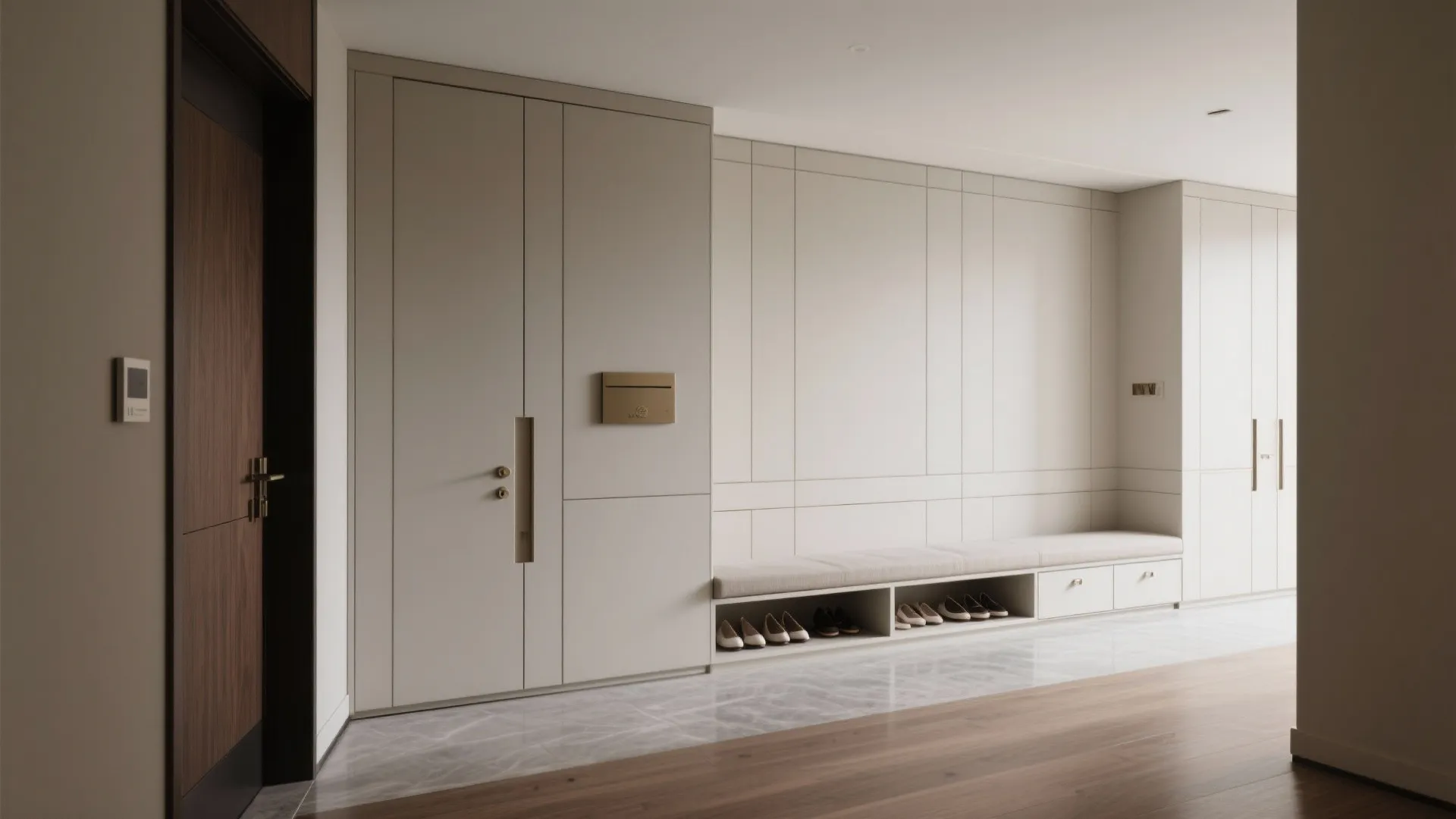 Smart storage that disappears