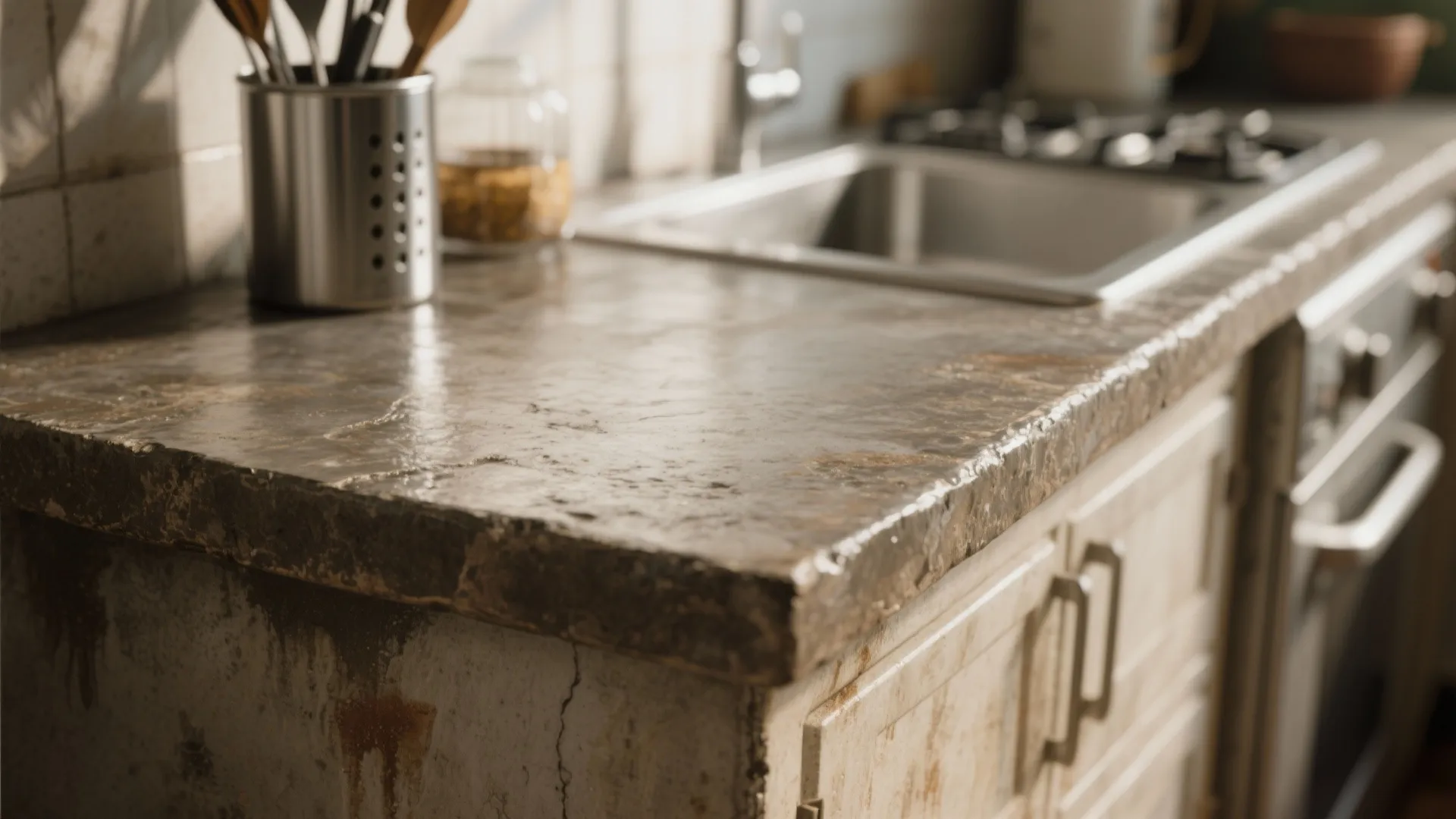 Tip 2: Use Concrete Countertops