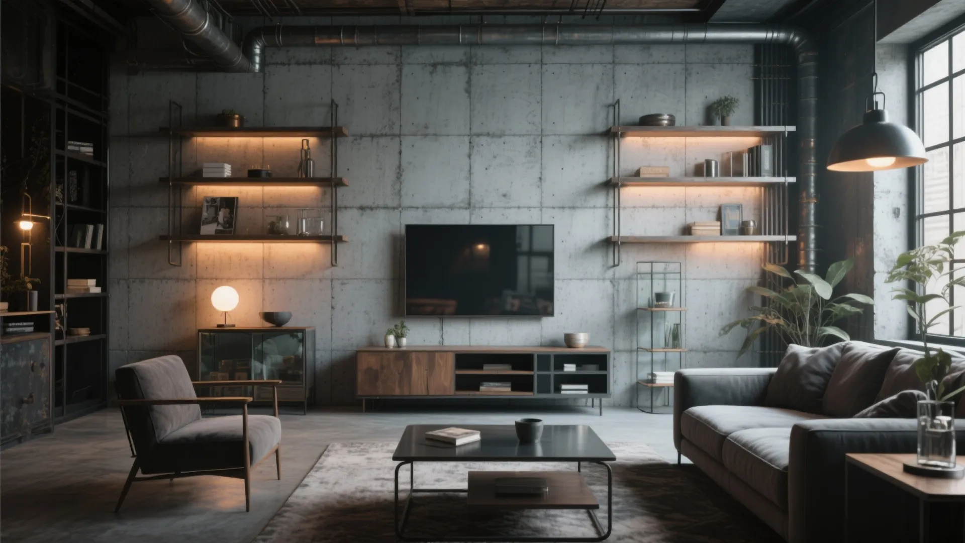 Concrete-Effect Urban Edge