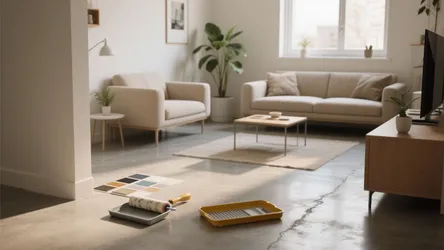 Painting Concrete Floors: 5 Creative Ideas