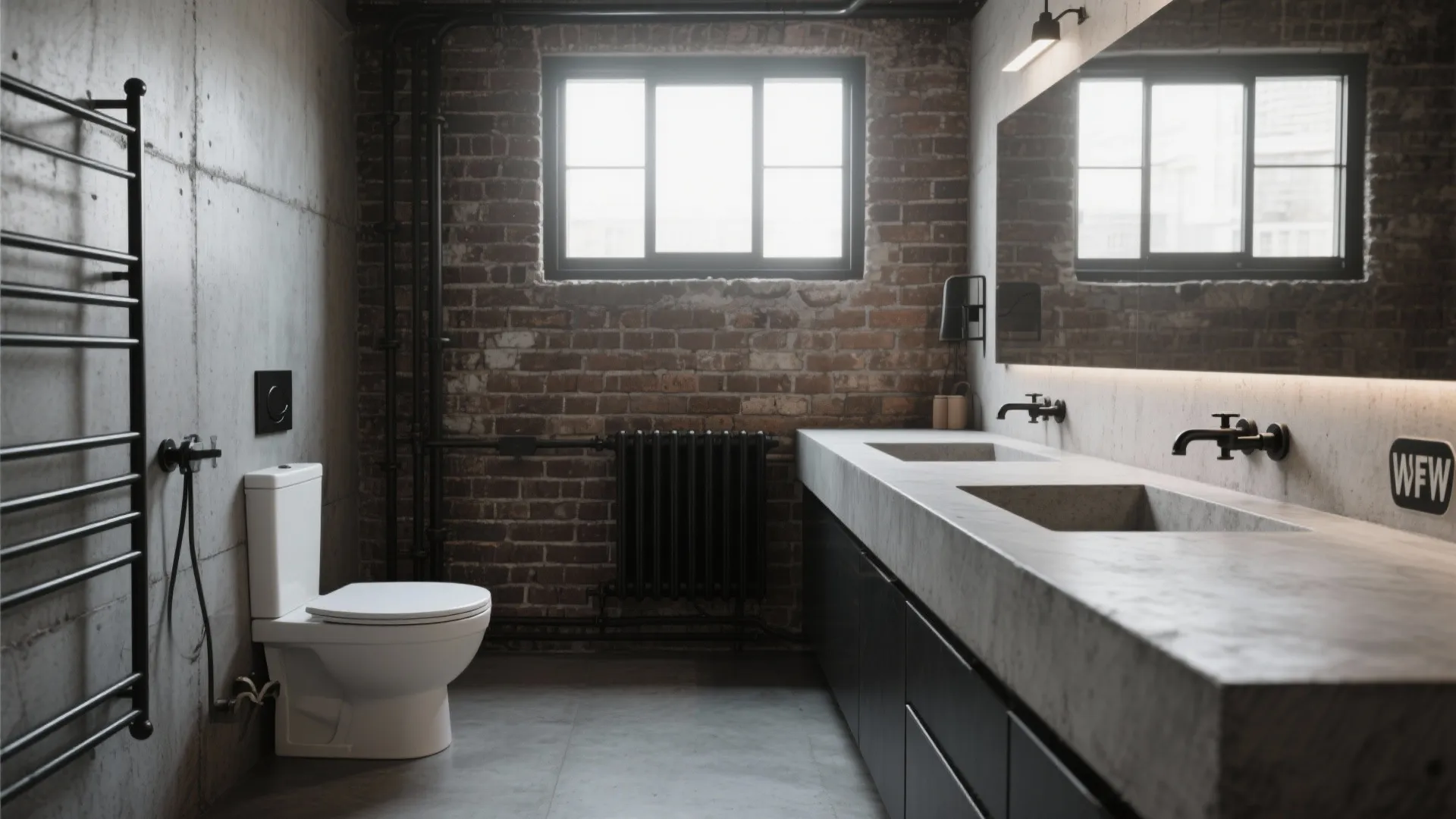 Concrete Industrial Counters