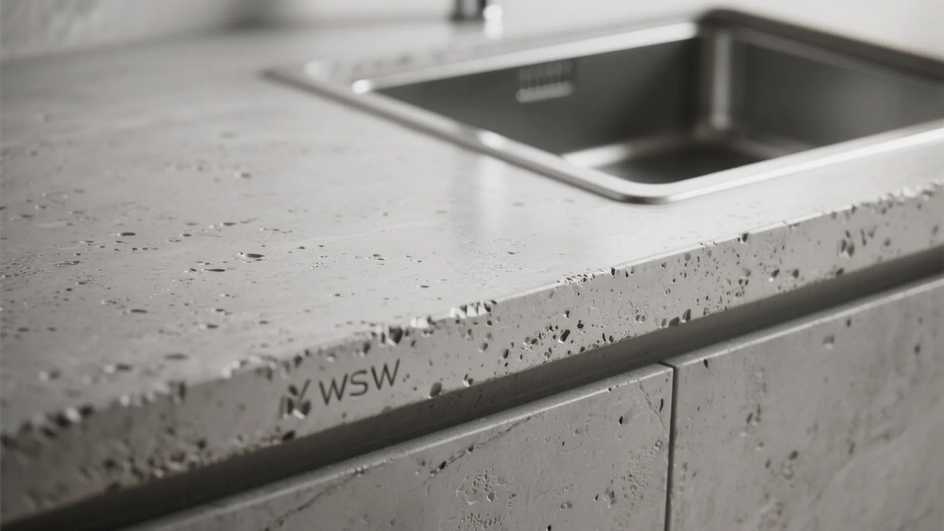 4. Polished concrete with integrated details