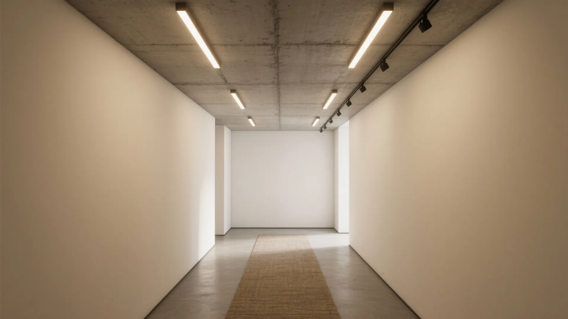 Exposed Concrete Character with Integrated Light