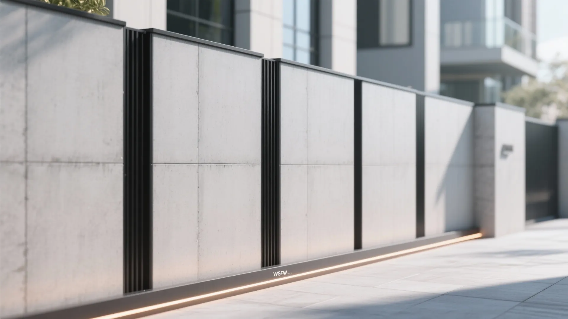 Minimalist Concrete & Metal Fusion