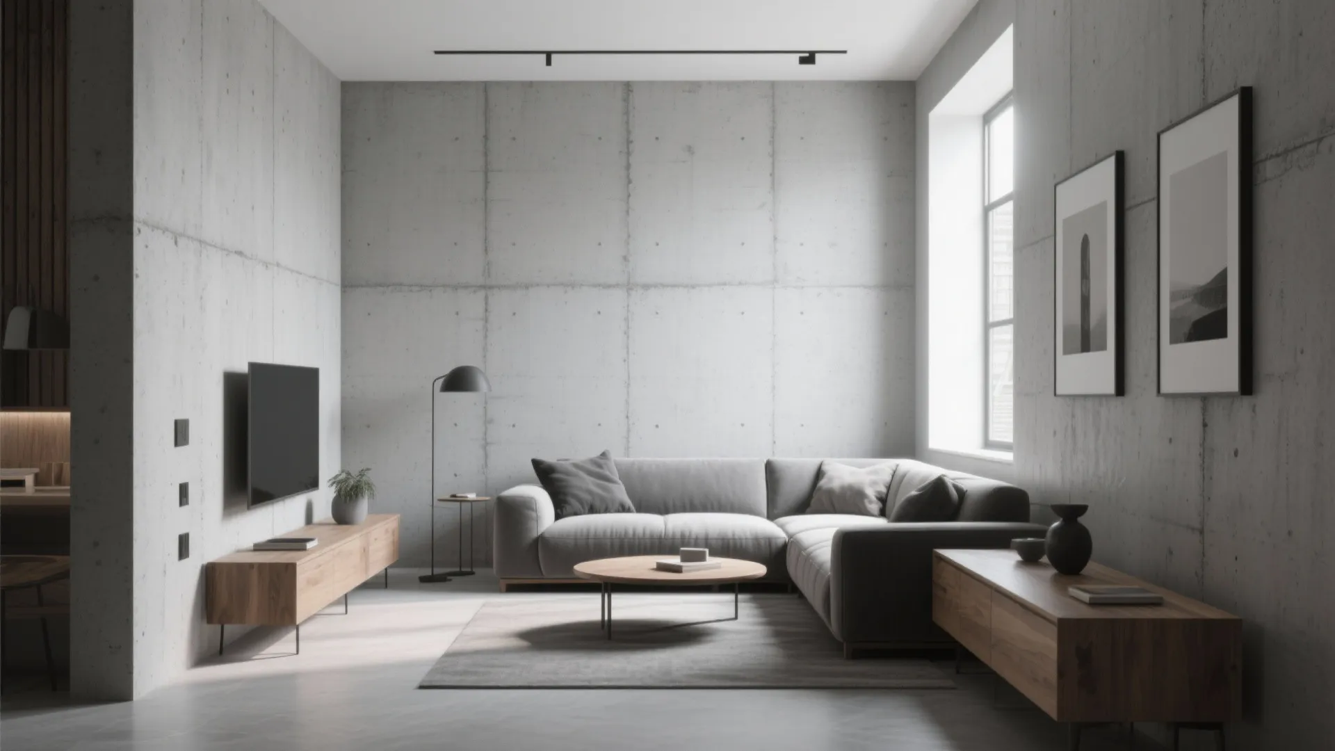 Concrete Finish Minimalism
