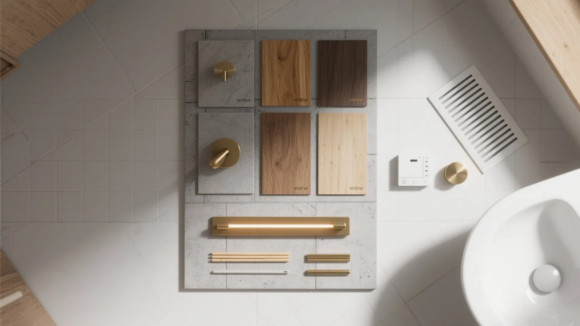 Matte Concrete Tiles for Soft Light and Safe Steps