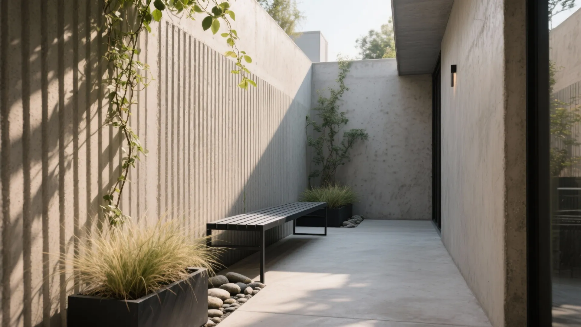Textured Concrete Panels for Sculptural Impact