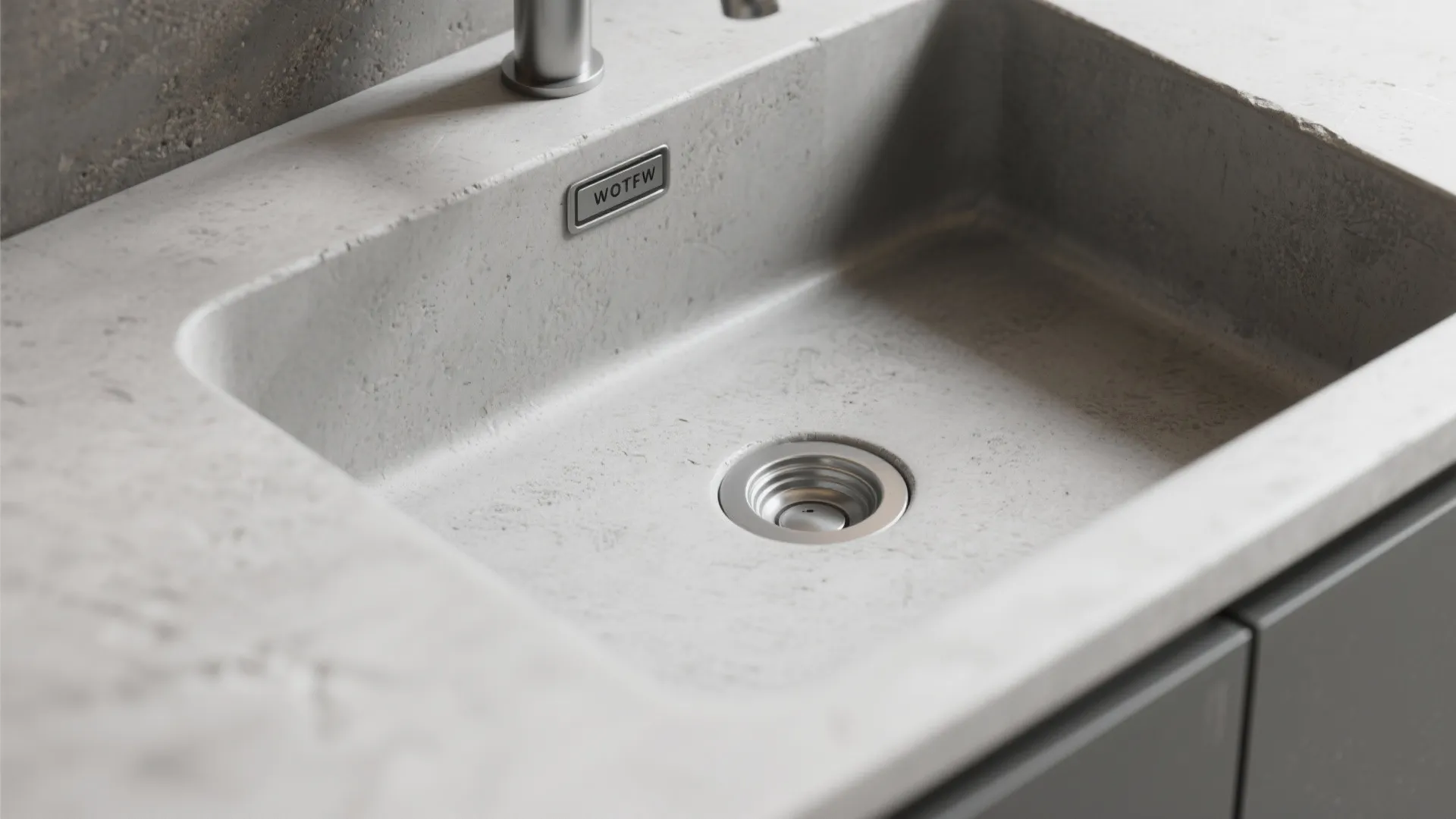 5. Concrete or Stone Finish