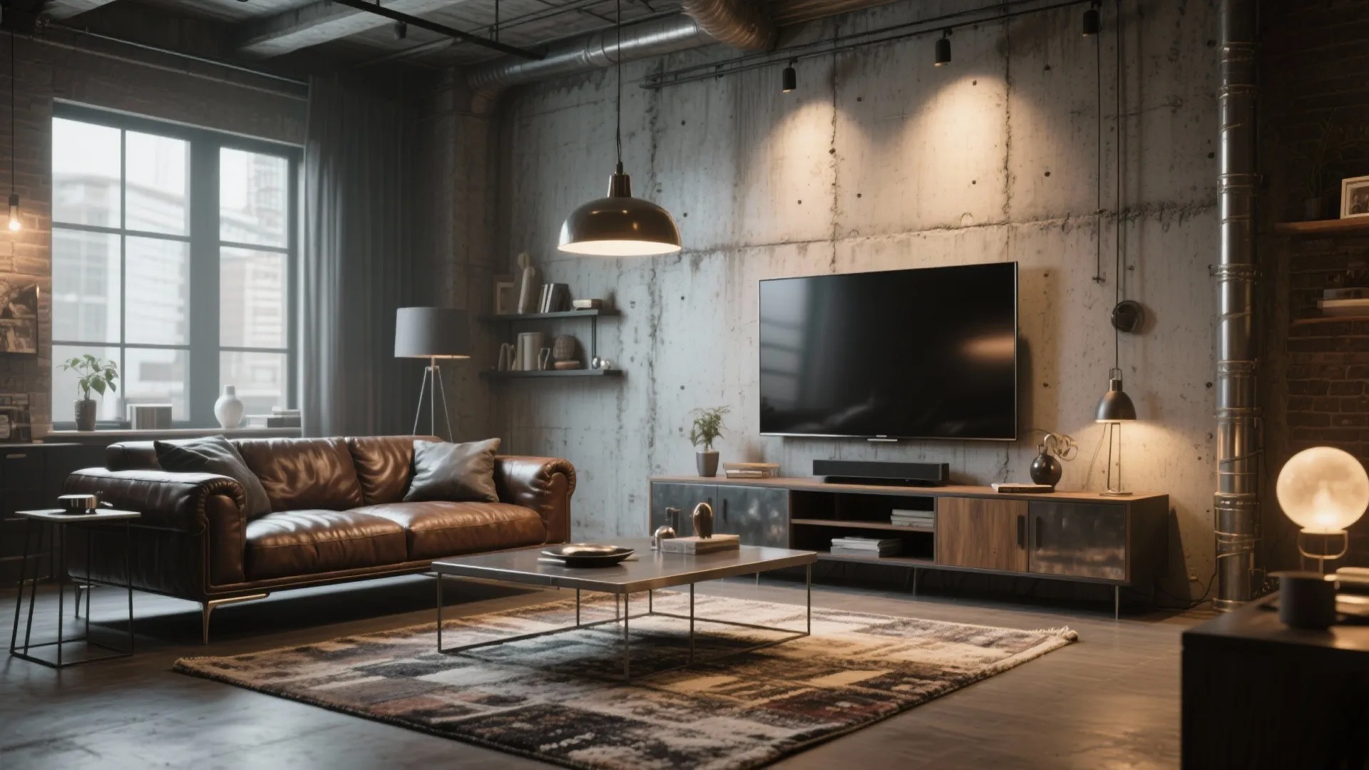 Industrial Concrete Finish