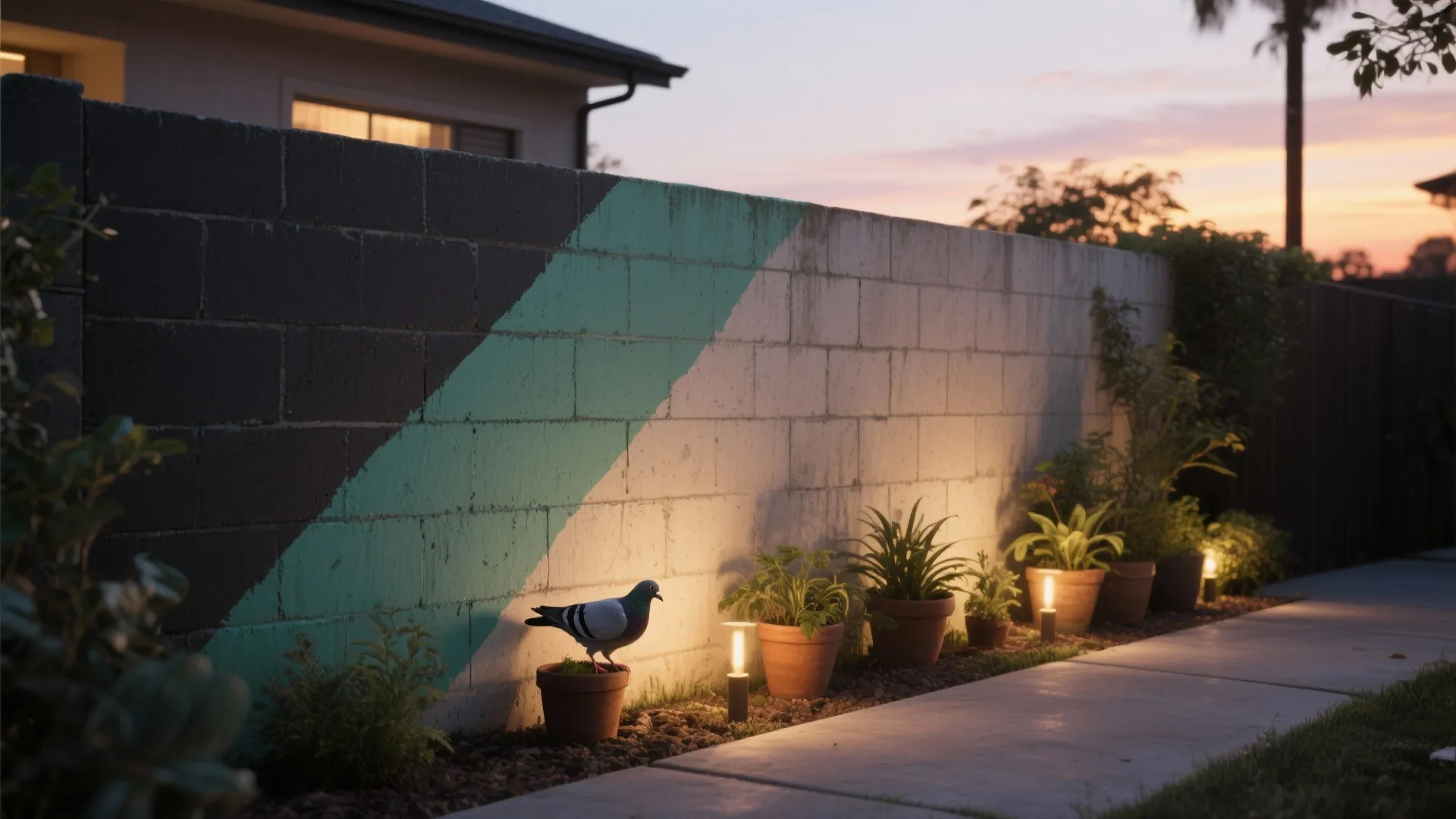 Outdoor Paint for Concrete Walls — 5 Inspirations: Practical, creative and budget-friendly ideas to transform exterior concrete walls
