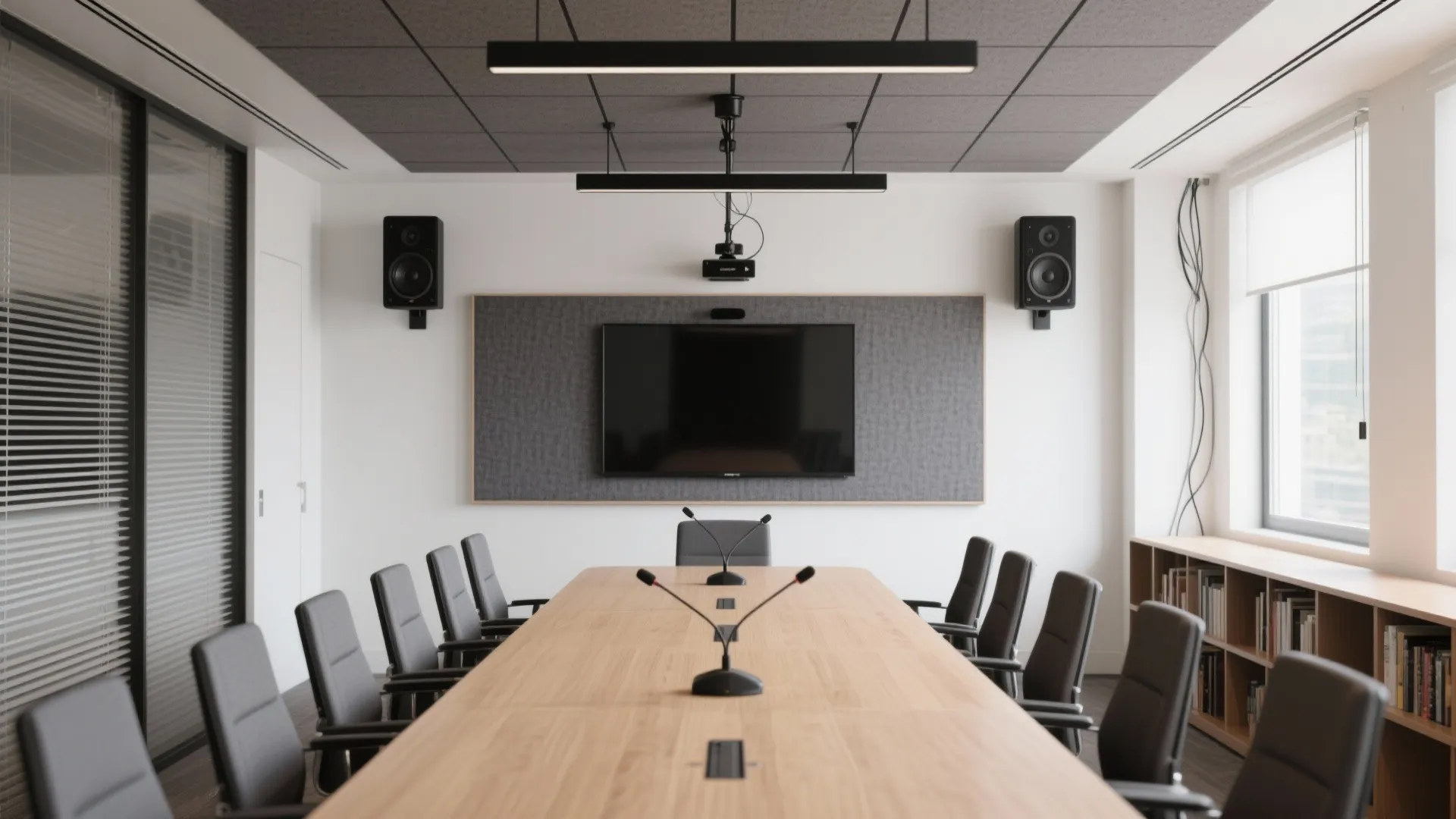 Conference Room Microphone and Speaker System Essentials
